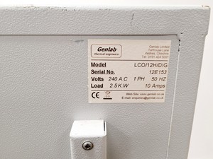 Thumbnail image of Genlab LCO/12H/DIG Laboratory Drying Oven