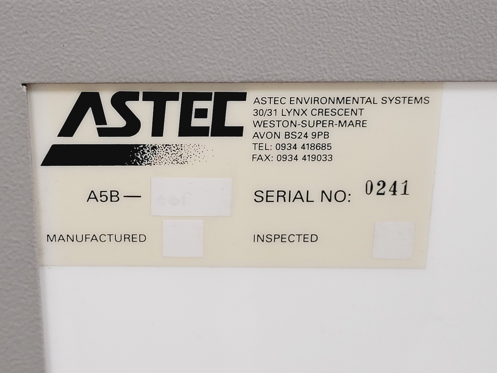 Image of Astecair 5000E Ductless Fume Cabinet