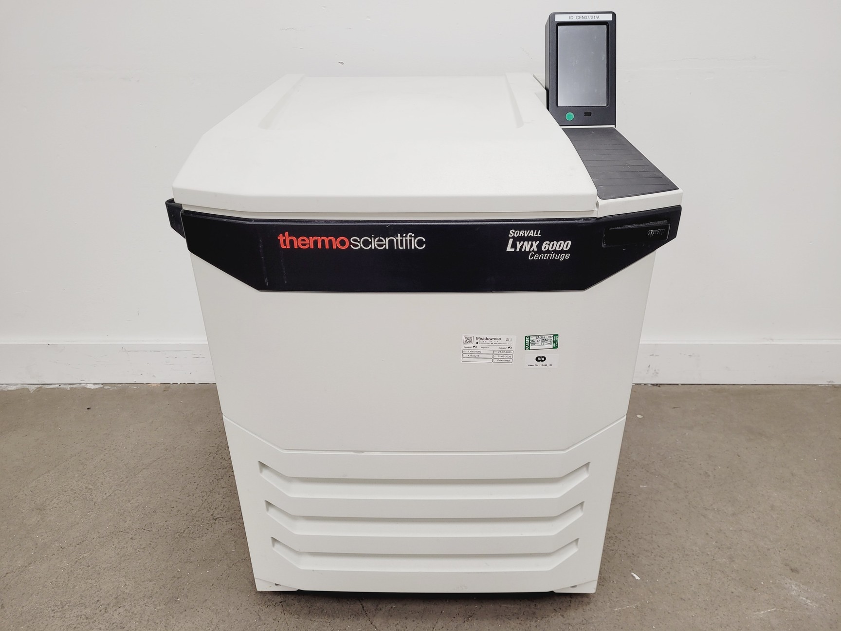 Image of Thermo Fisher Scientific Sorvall Lynx 6000 Centrifuge Spares/Repair