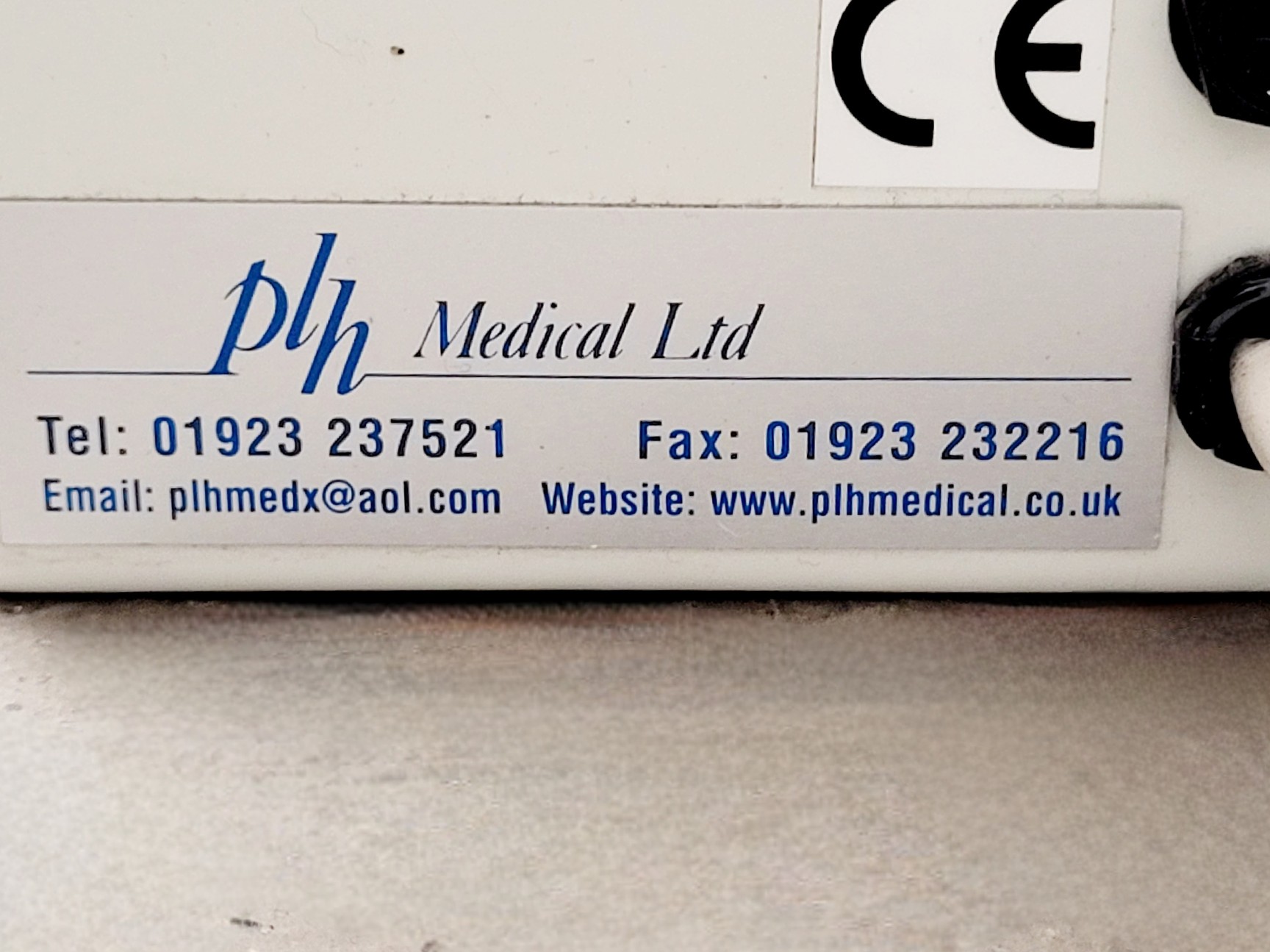 Image of PLH Medical LTD Large Wall Mounted X-Ray Light Box 147x12x110 cm LxWxH 