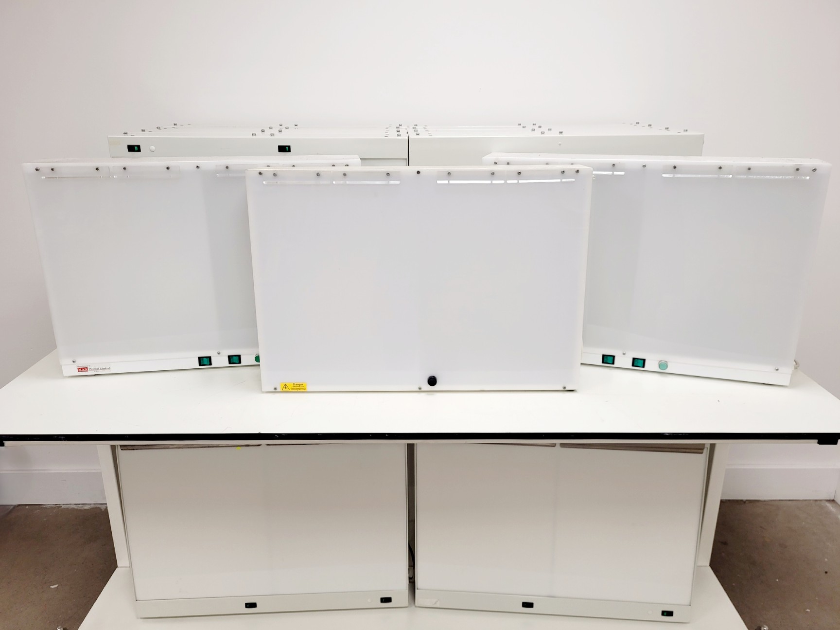 Image of Job Lot of 13 x Various Wall Mounted X-Ray Light Boxes