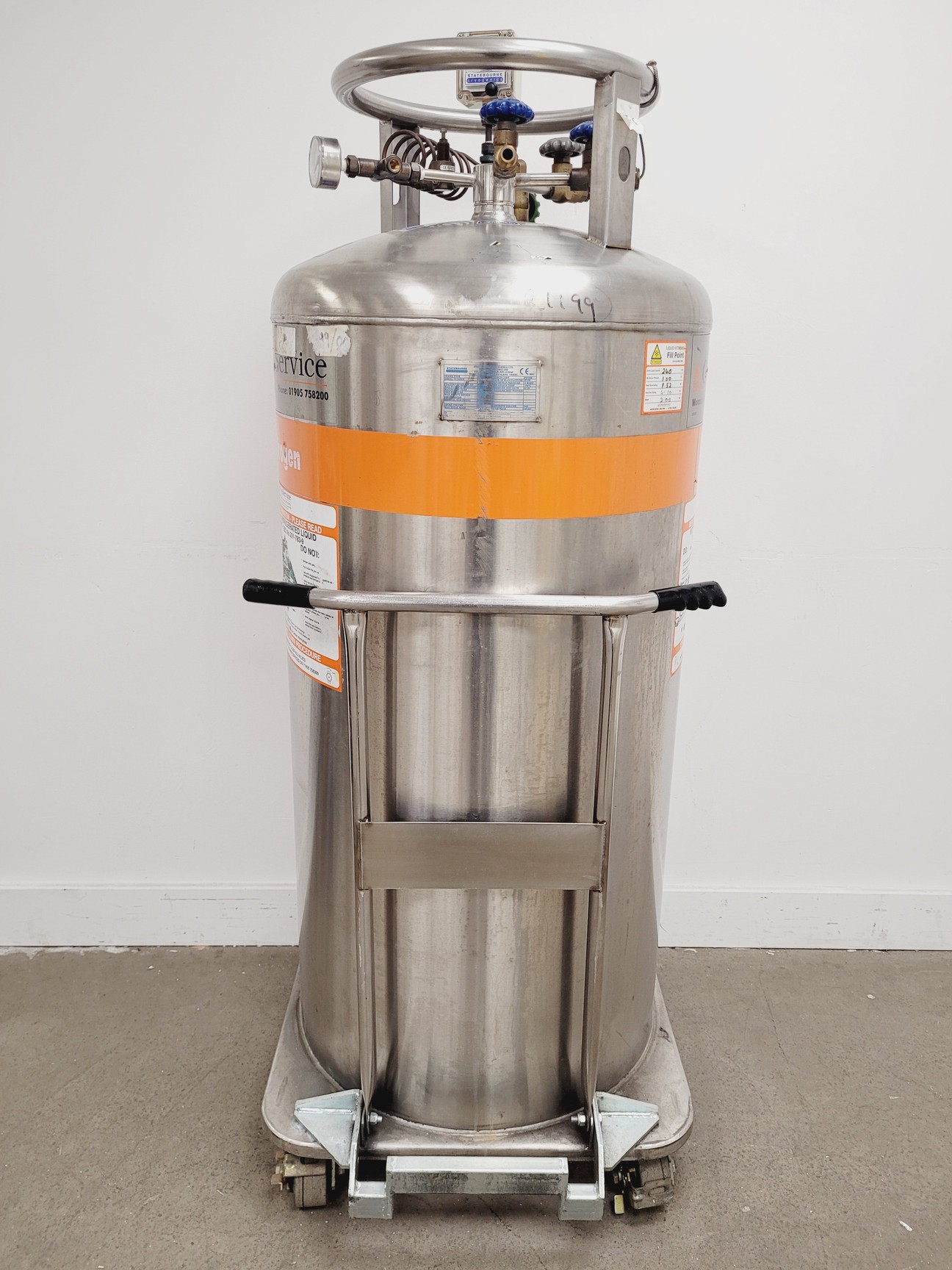 Image of Statebourne Cryogenics CS240 240L Vacuum-insulated Cryogenic Storage Vessel