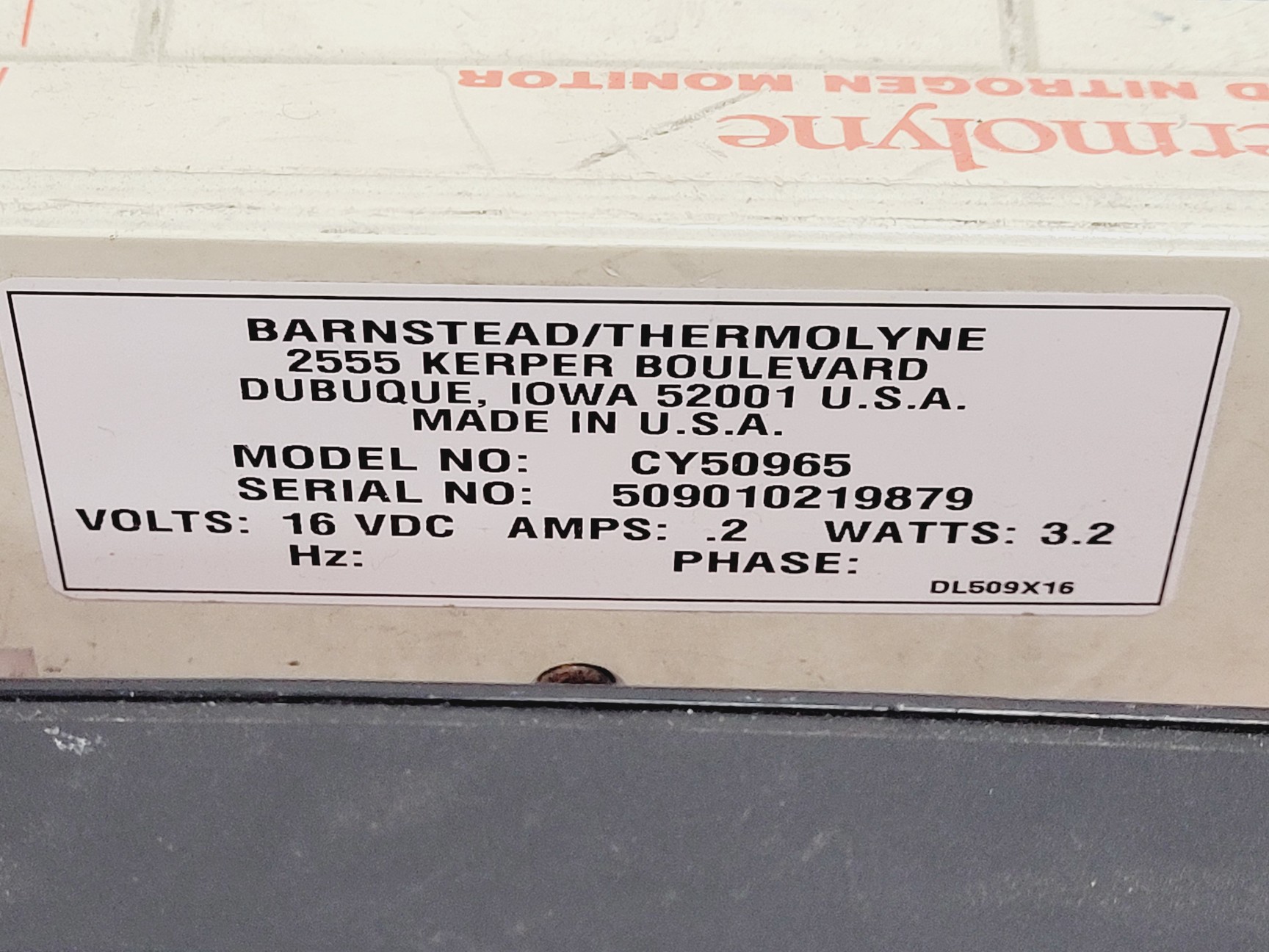 Image of Thermolyne Locator 4 Cryo Biological Storage System