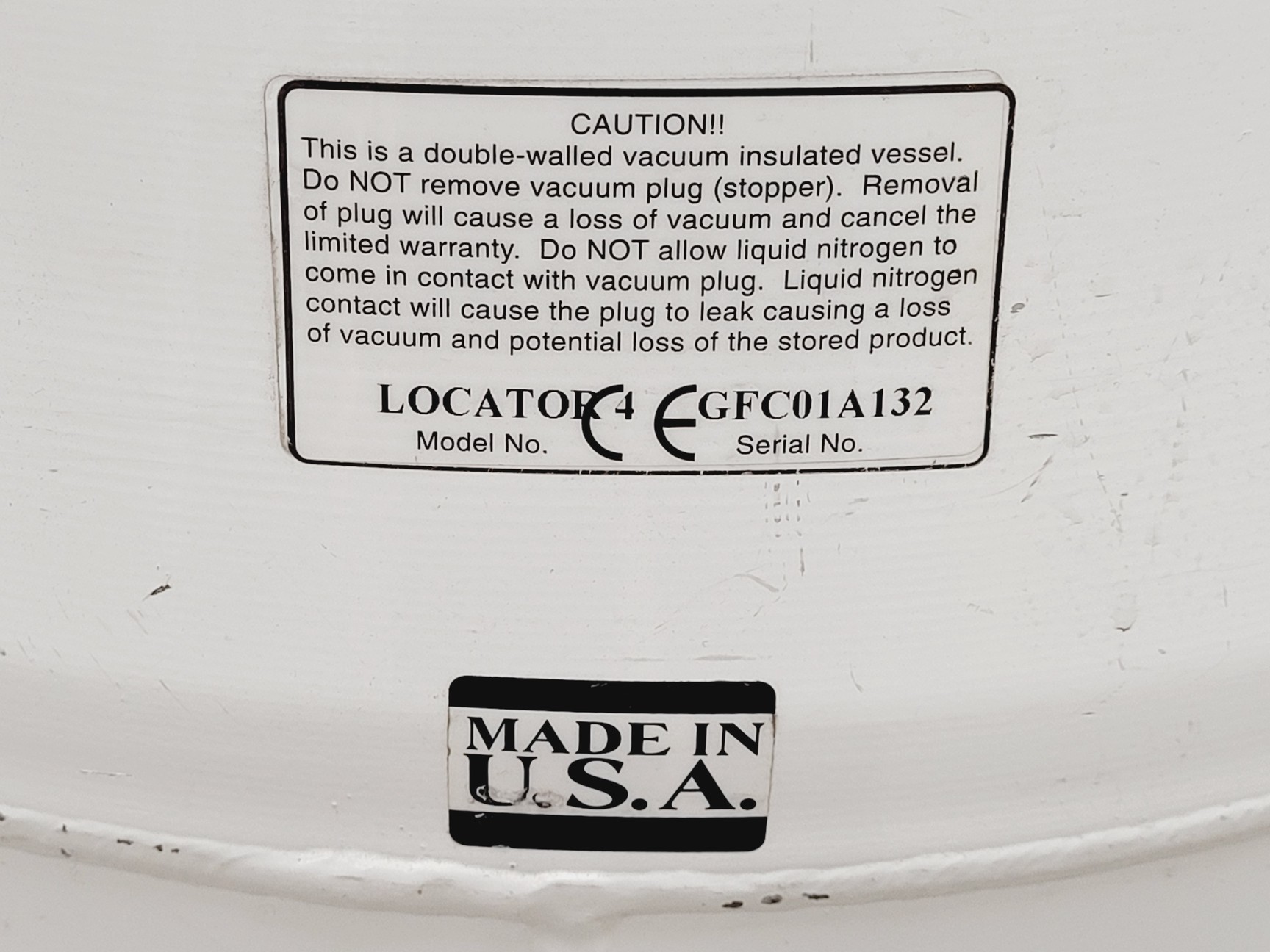 Image of Thermolyne Locator 4 Cryo Biological Storage System