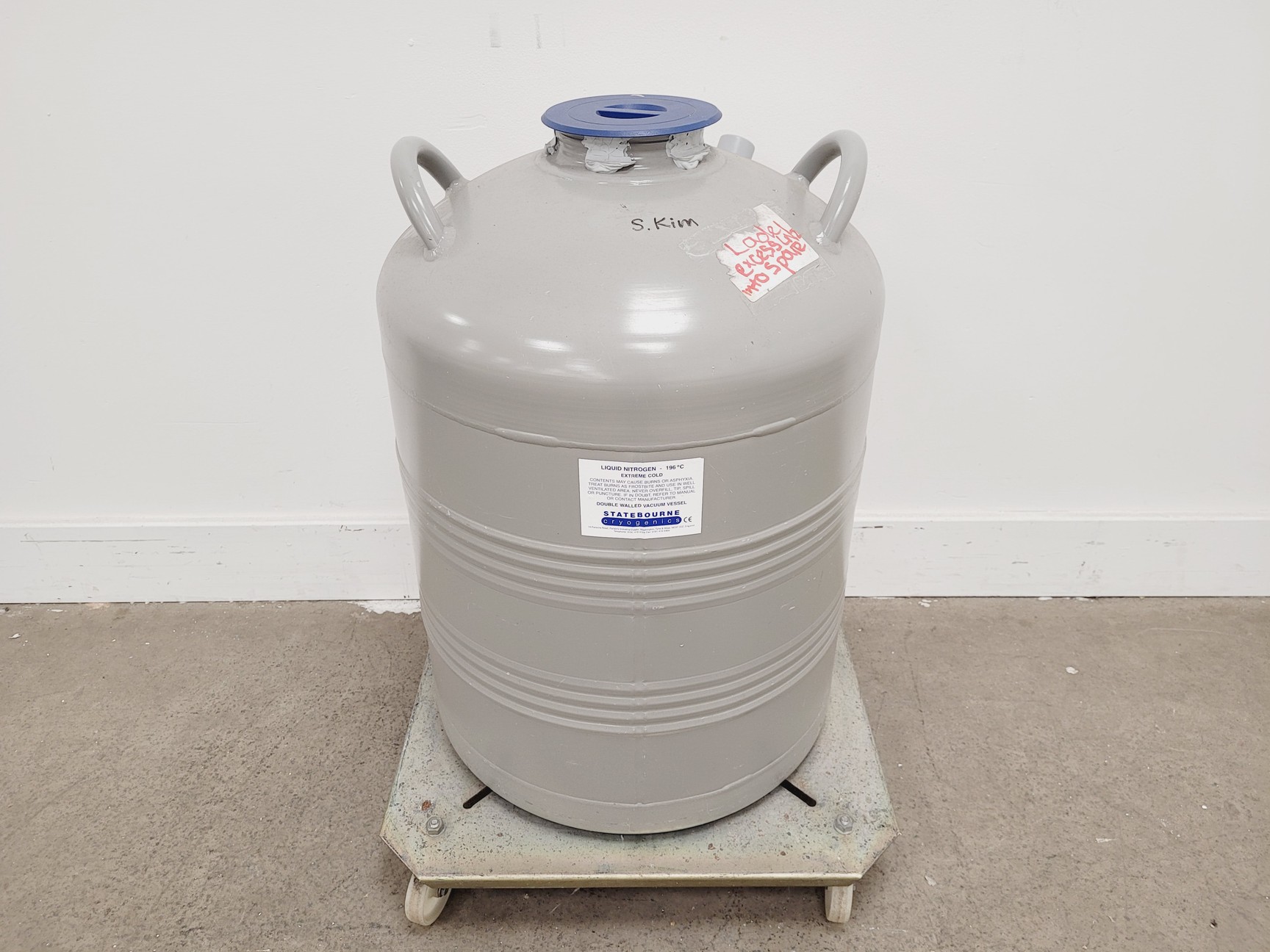 Image of Statebourne bio 36 Liquid Nitrogen Dewar