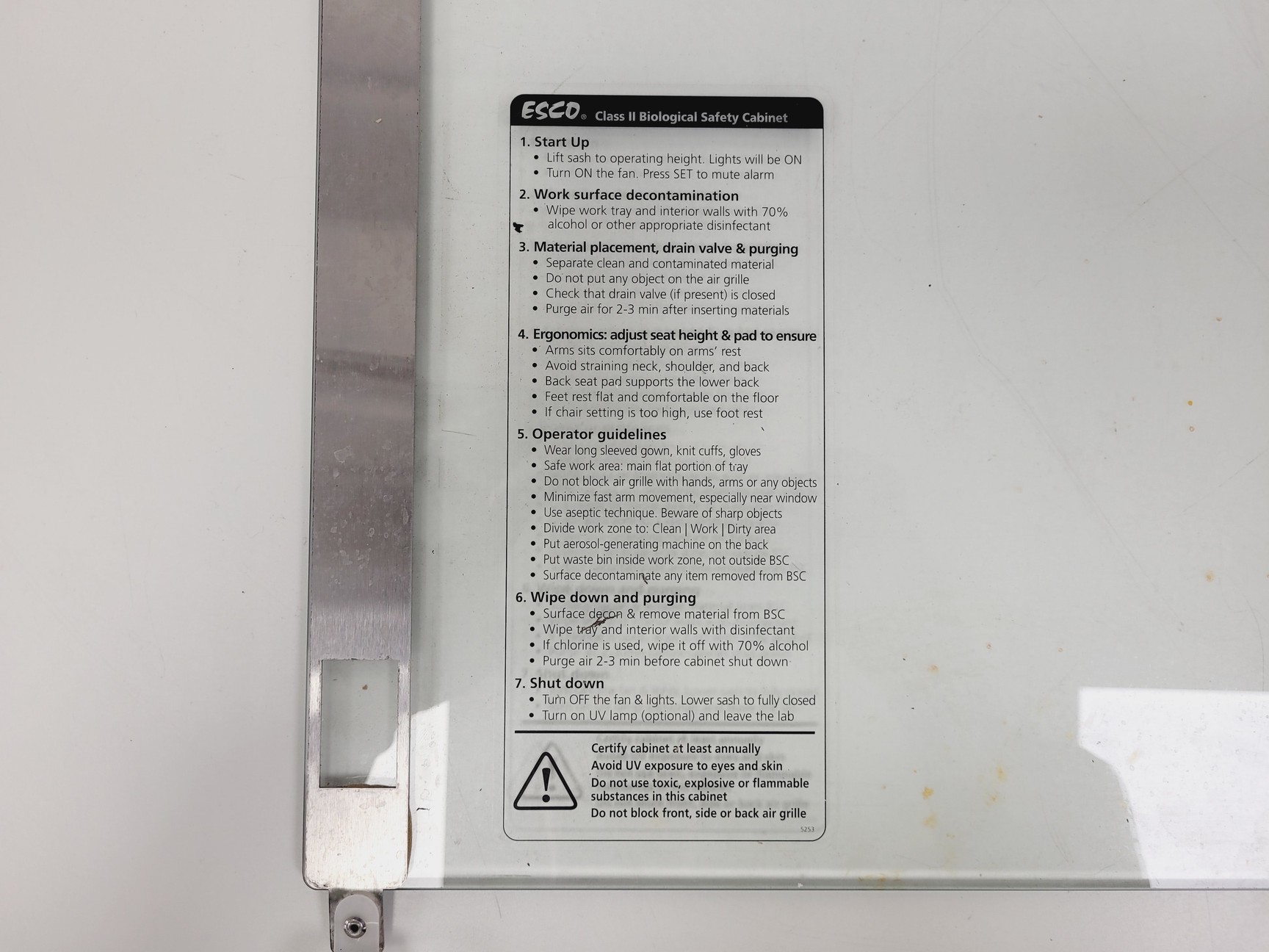 Image of Esco AC2-4G Airstream Duo Safety Cabinet - Spares/Repair Lab