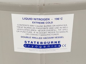Thumbnail image of Statebourne Biorack 3000 Liquid Nitrogen Dewar