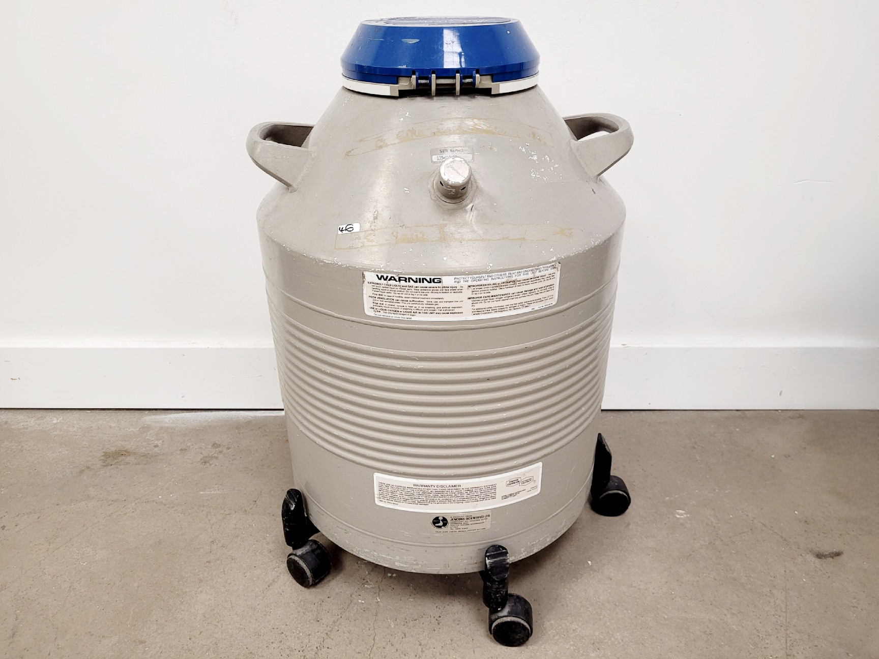 Image of Union Carbide 35HC Liquid Nitrogen Dewar