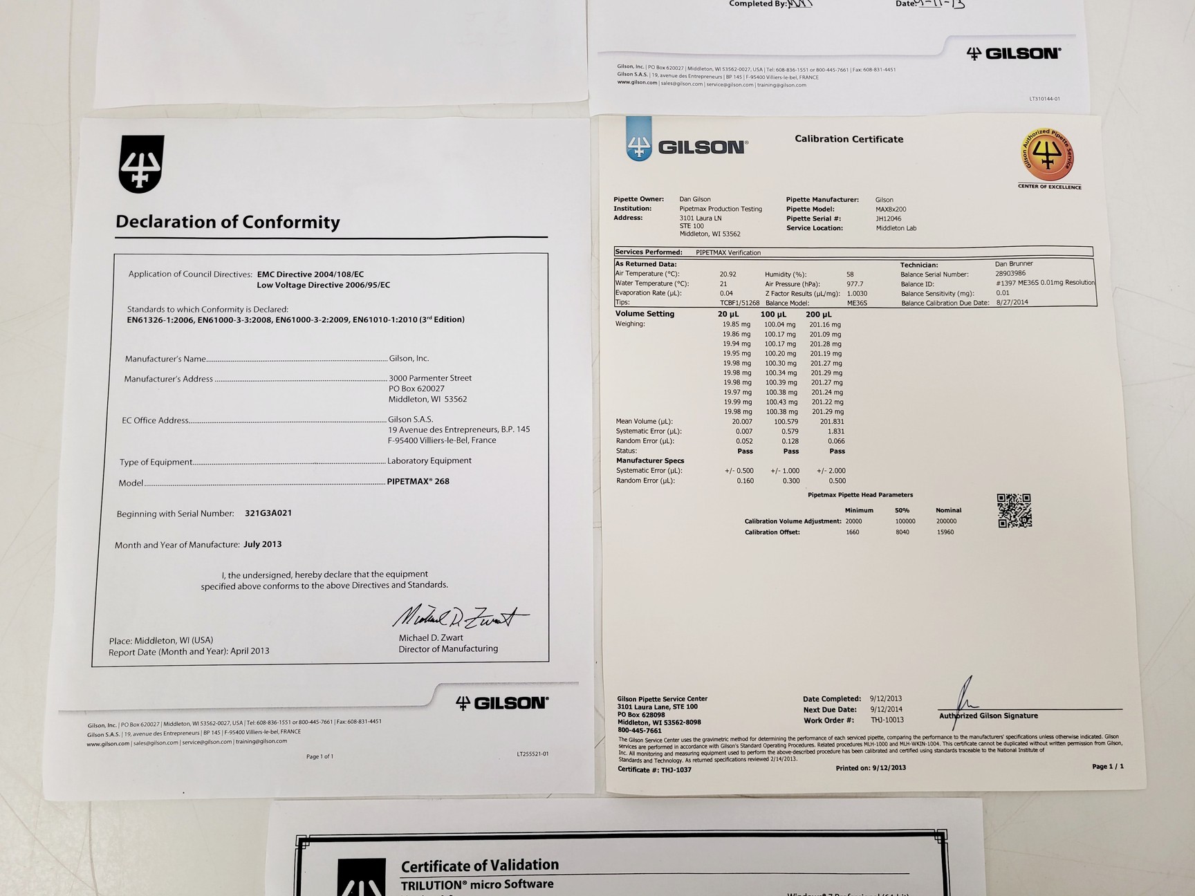 Image of Gilson 268 Pipetmax Liquid Handler Automated Pipetting System