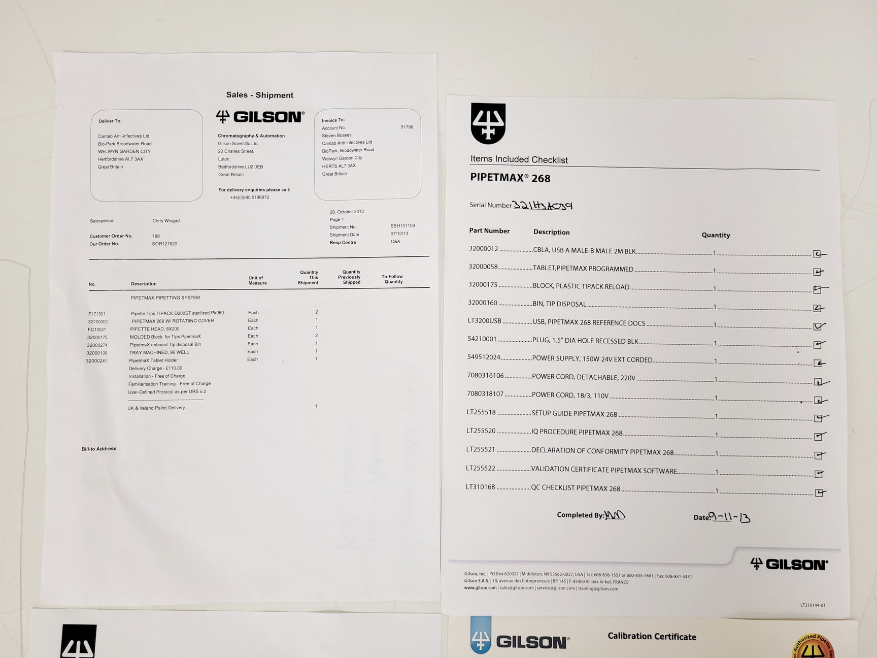 Image of Gilson 268 Pipetmax Liquid Handler Automated Pipetting System