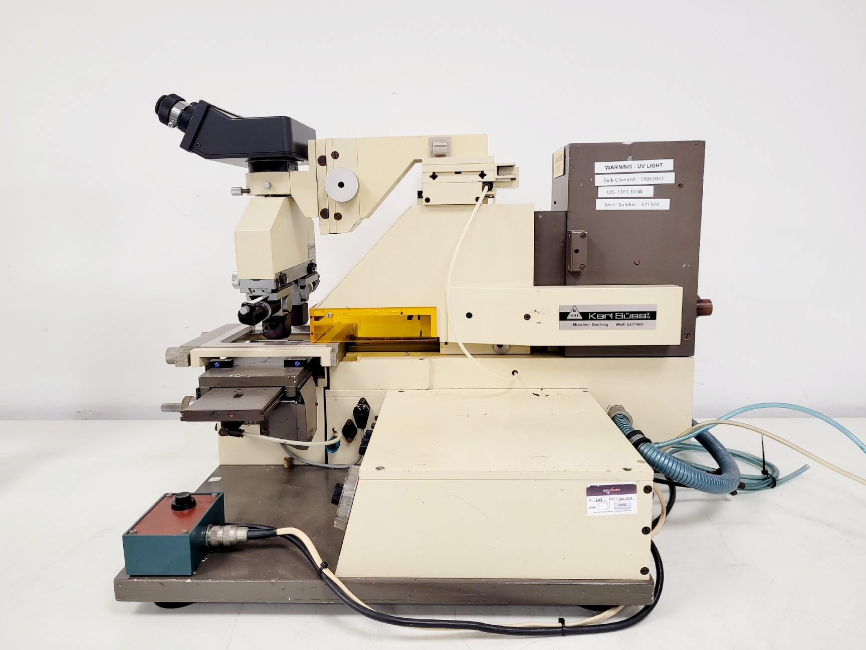 Image of Karl-Suss 401405 S MJB3 Mask Aligner