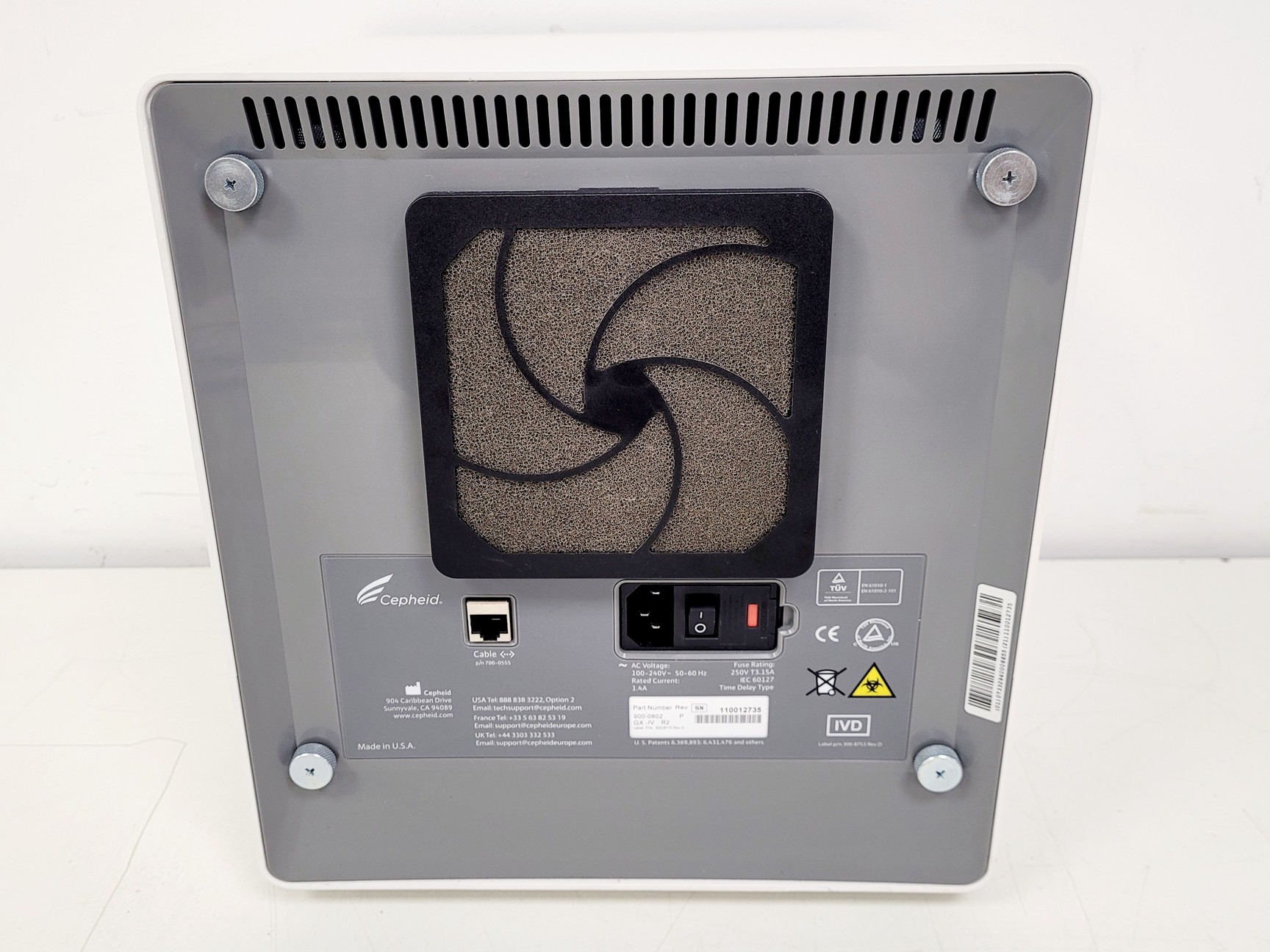 Image of Cepheid GeneXpert IV PCR Machine