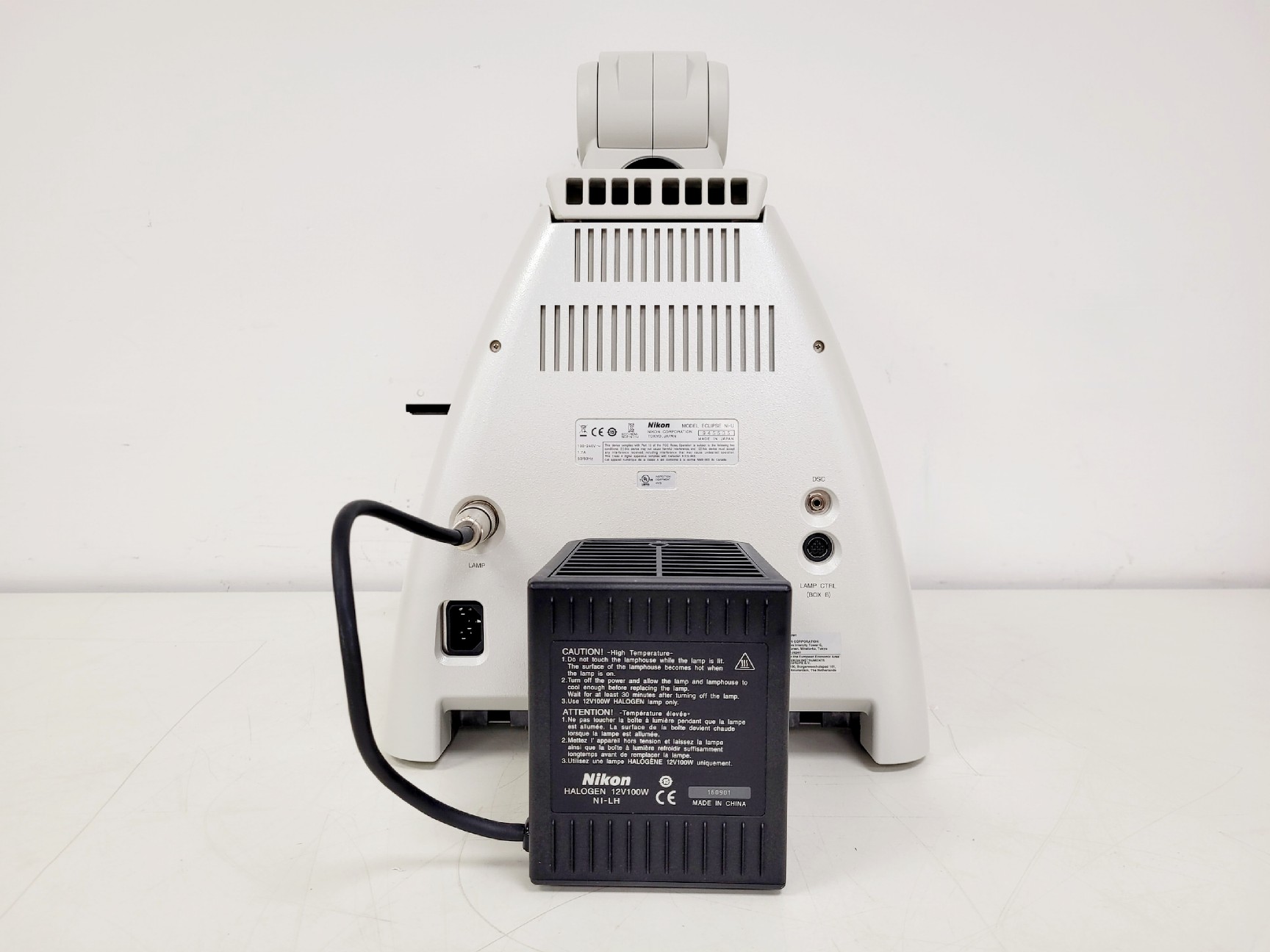 Image of Nikon Eclipse Ni-U Compound Microscope w/ 6 x Objectives 2/4/10/20/40/100x Lab