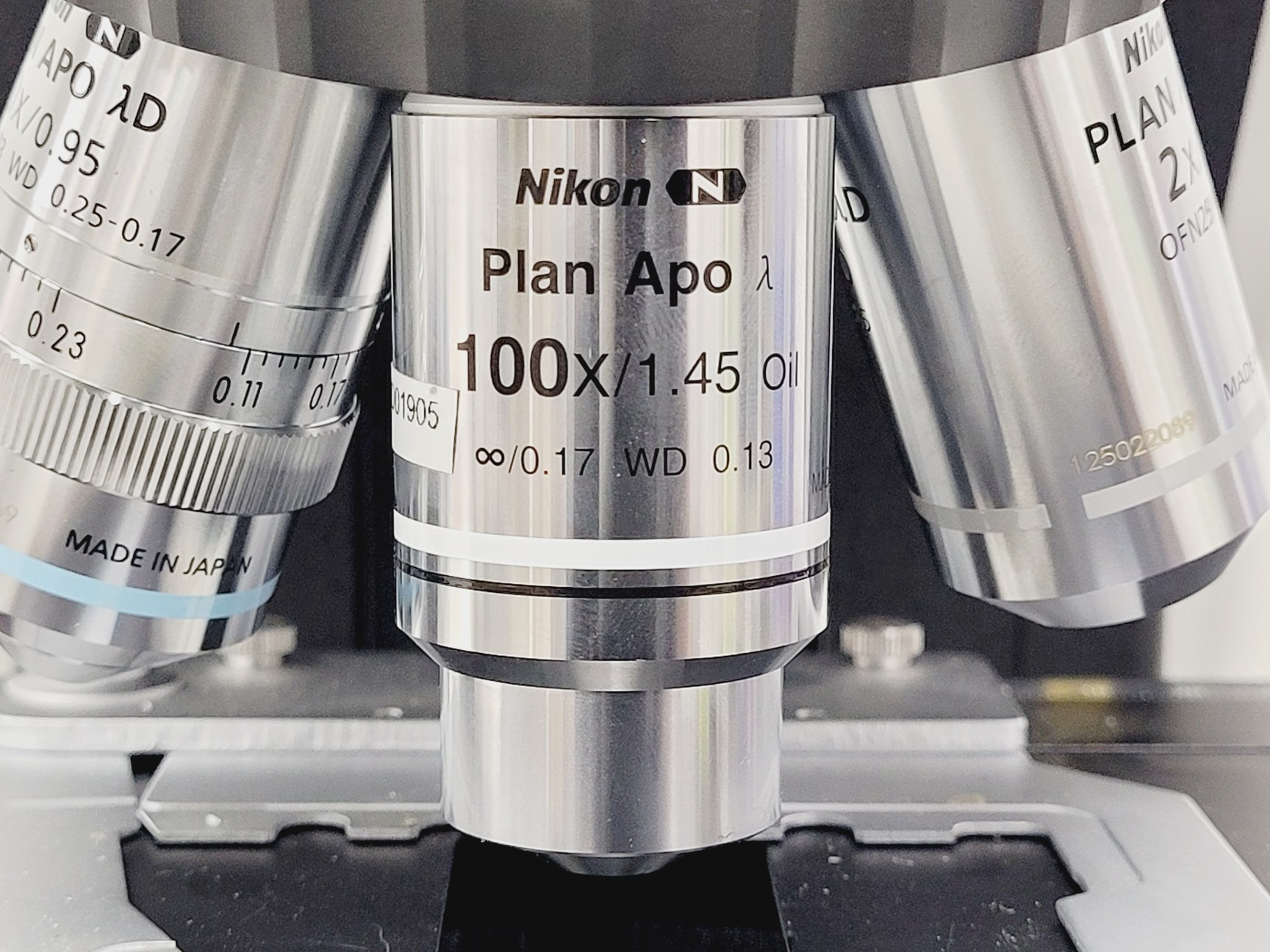 Image of Nikon Eclipse Ni-U Compound Microscope w/ 6 x Objectives 2/4/10/20/40/100x Lab