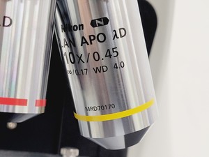 Thumbnail image of Nikon Eclipse Ni-U Compound Microscope w/ 6 x Objectives 2/4/10/20/40/100x Lab