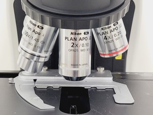 Thumbnail image of Nikon Eclipse Ni-U Compound Microscope w/ 6 x Objectives 2/4/10/20/40/100x Lab
