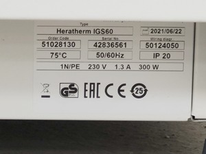 Thumbnail image of Thermo Scientific Heratherm IGS60 Incubator