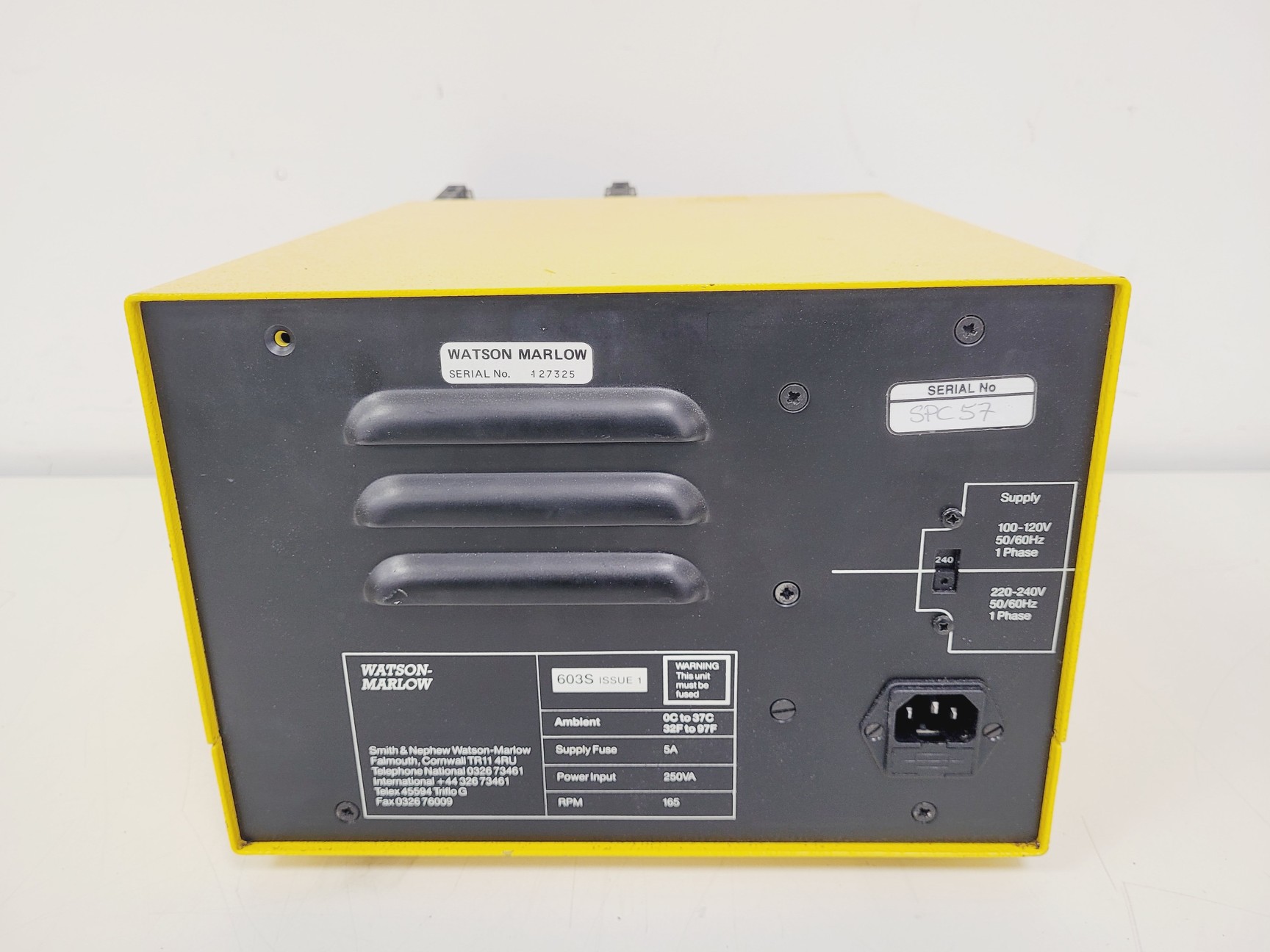 Image of Watson Marlow 603S Peristaltic Pump