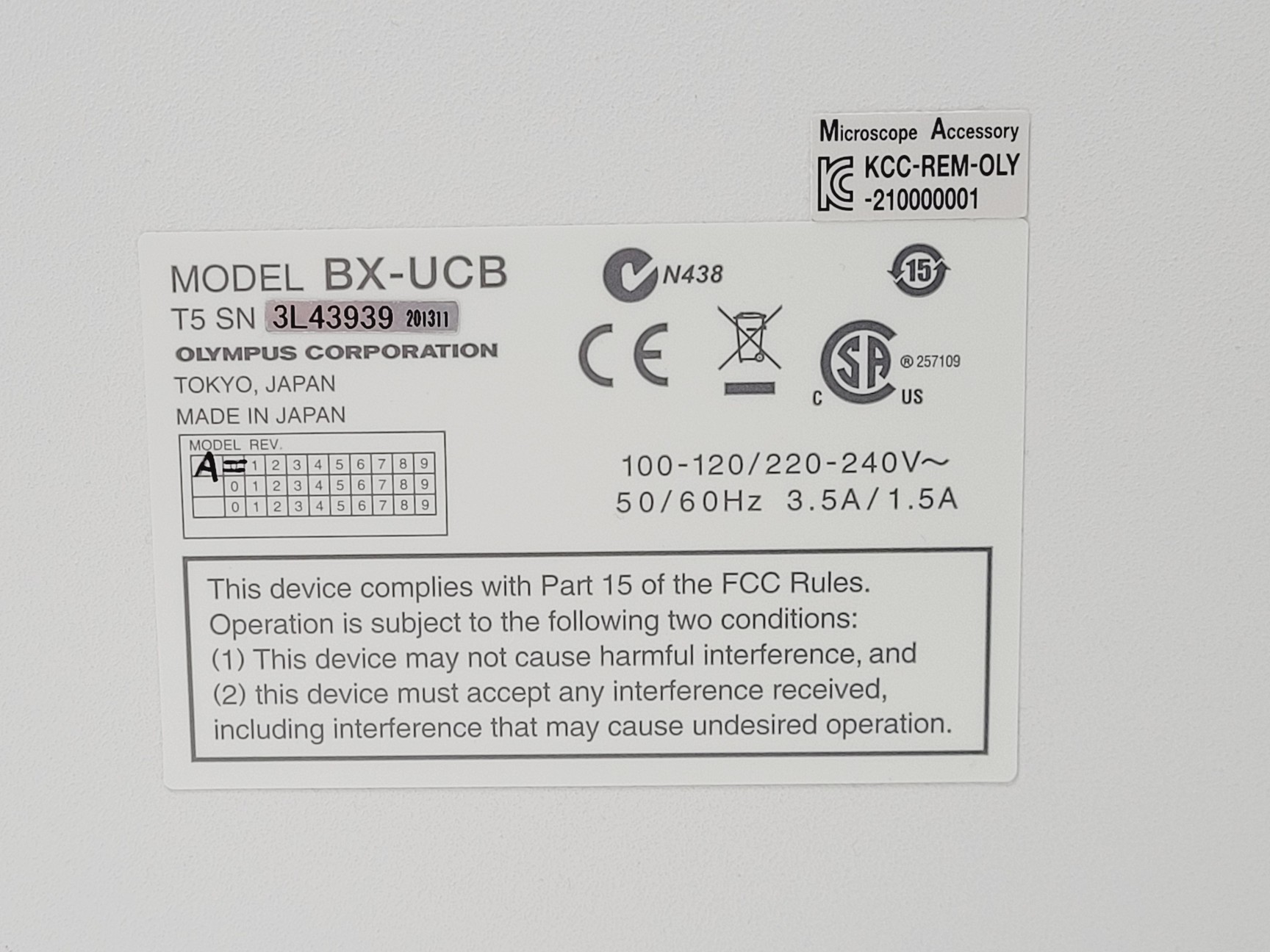 Image of Olympus VS120-S5 Virtual Slide Scanning System