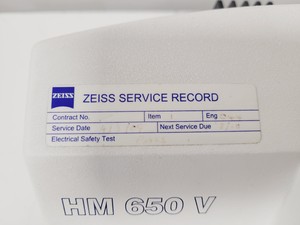 Thumbnail image of Thermo Scientific HM 650 V Microtome