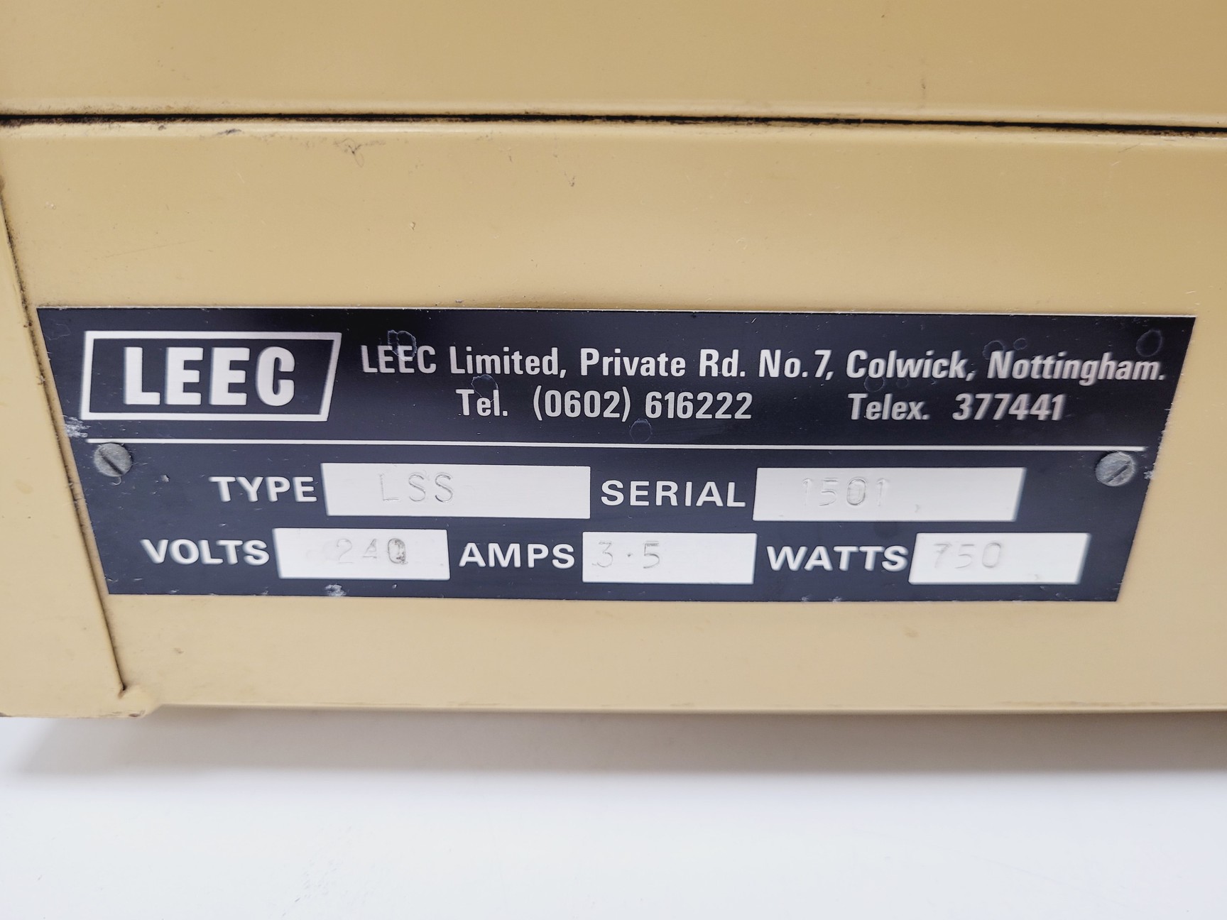 Image of LEEC LSS Drying Cabinet