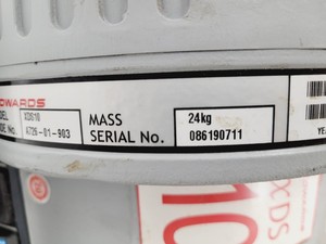 Thumbnail image of BOC Edwards XDS10 Scroll Vacuum Pump