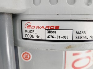 Thumbnail image of BOC Edwards XDS10 Scroll Vacuum Pump