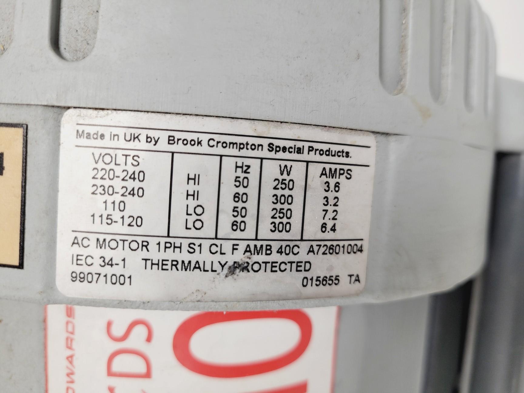 Image of BOC Edwards XDS10 Scroll Vacuum Pump