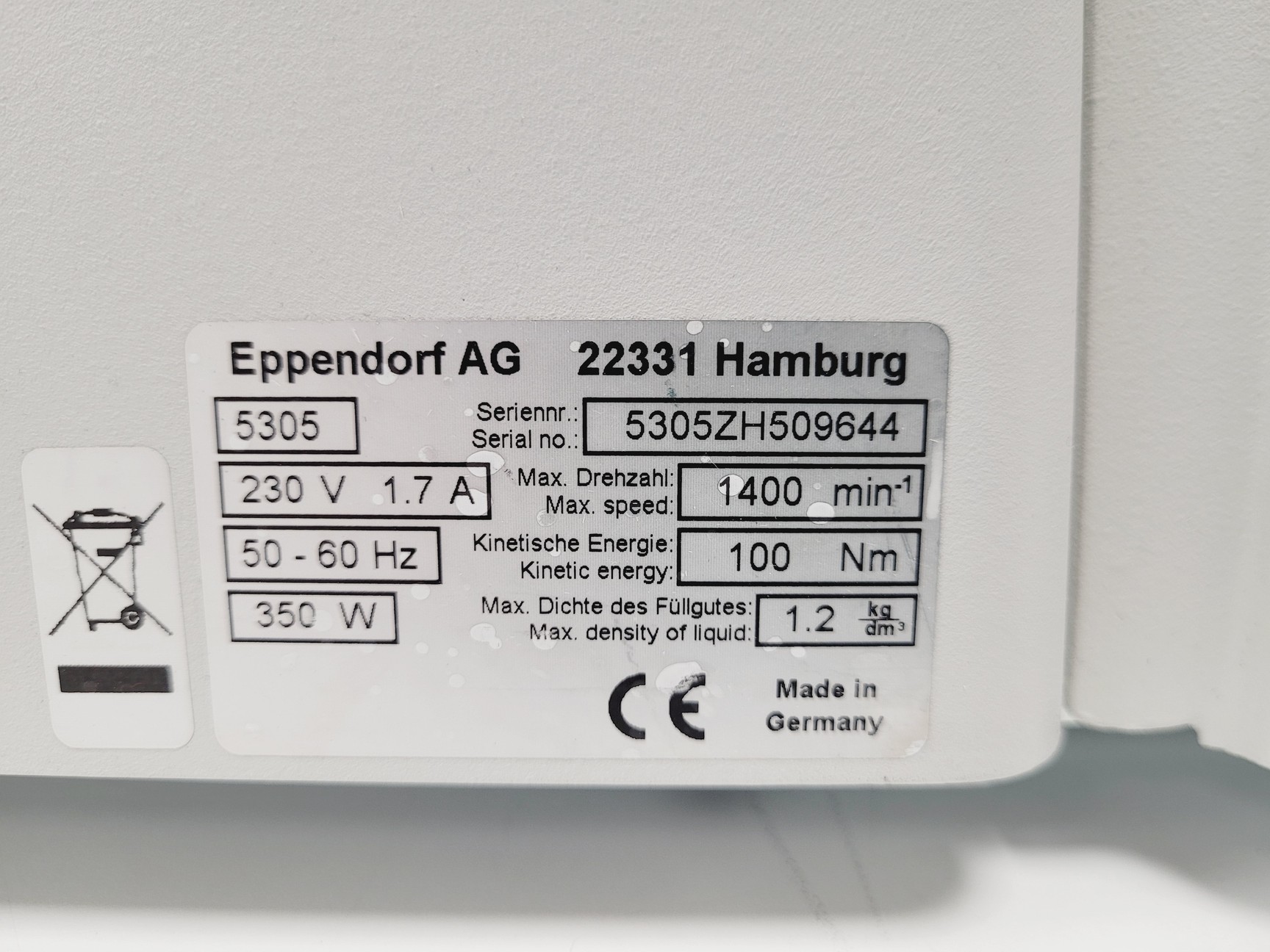 Image of Eppendorf AG Concentrator Plus Benchtop Centrifuge