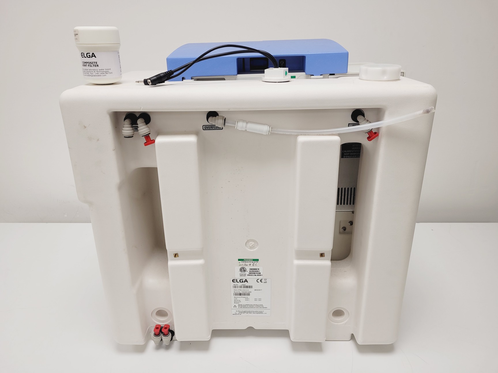 Image of ELGA Purelab Option Option-S 7 Water Purifier & DV 35 Reservoir