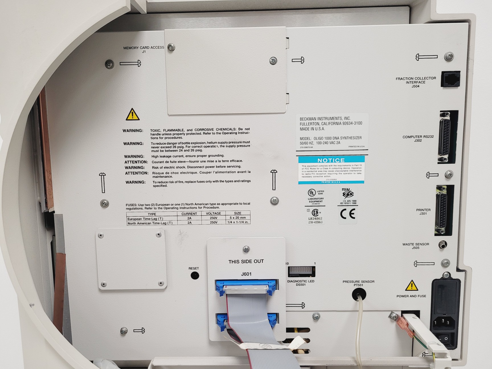 Image of Beckman Oligo 1000 DNA Synthesizer