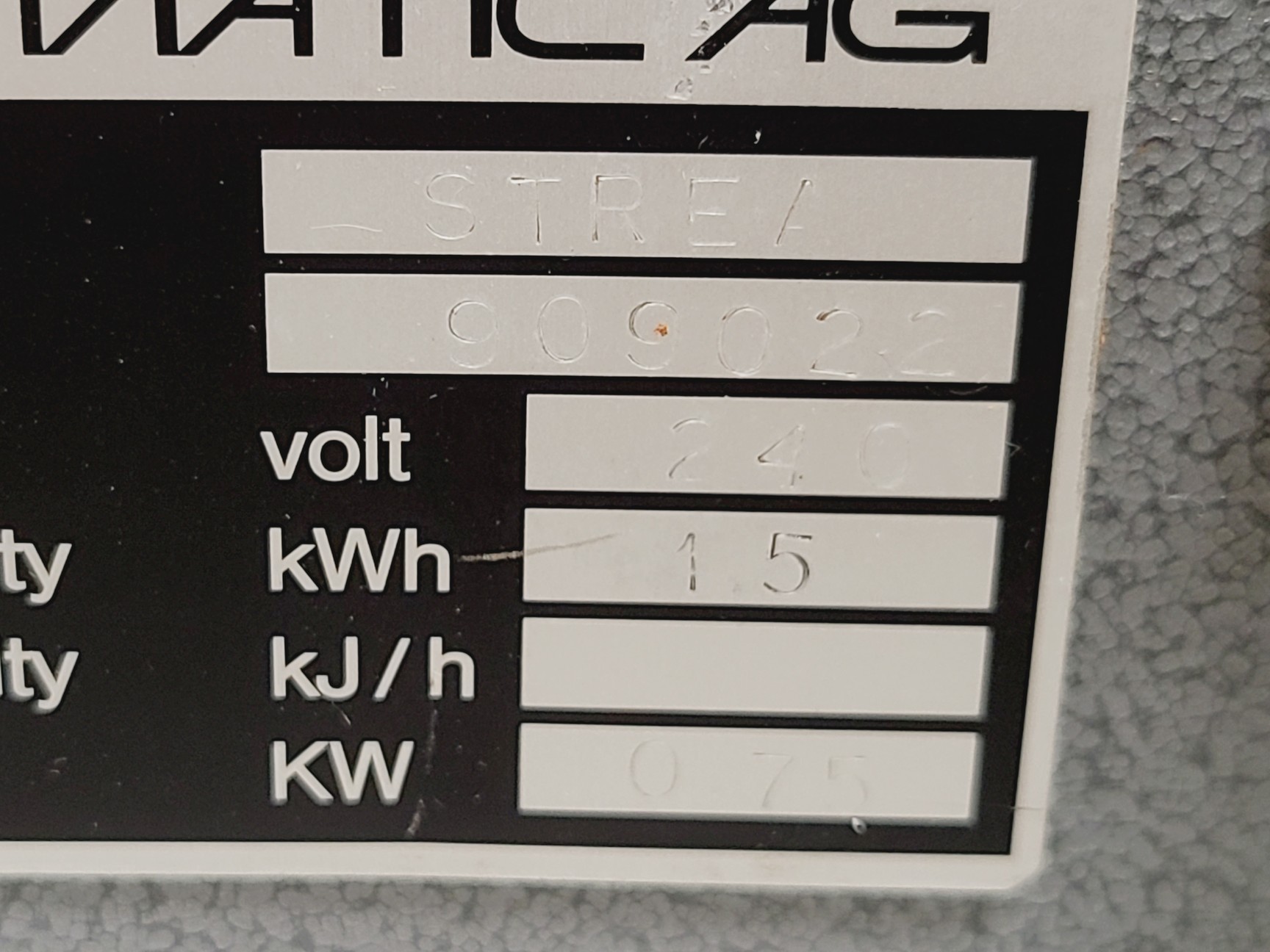 Image of Aeromatic AG Strea Fluid Bed Dryer