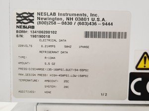 Thumbnail image of  NESLAB RTE-111 7 Litre Refrigerated Circulating Water Bath