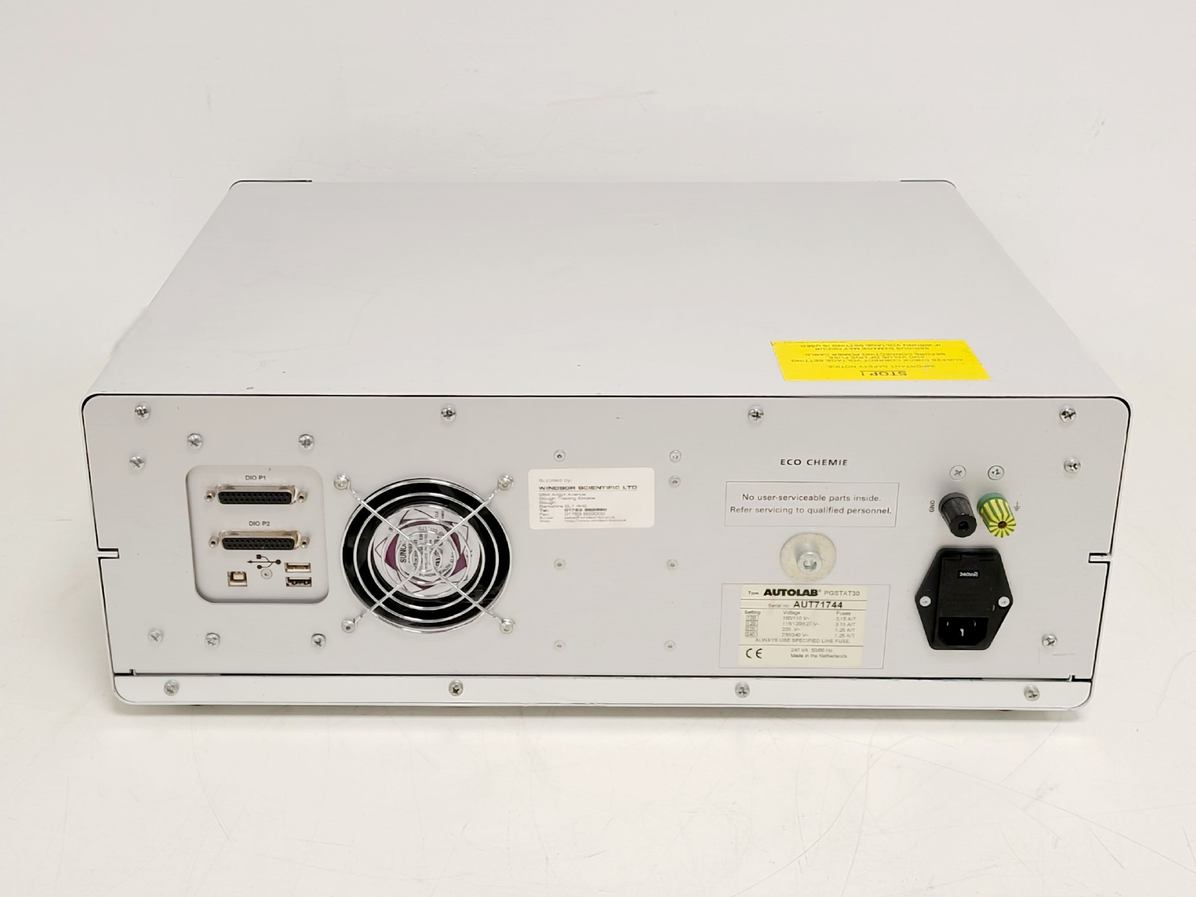Image of  ECOCHEMIE Metrohm Autolab Potentiostat/Galvanostat - PGSTAT30