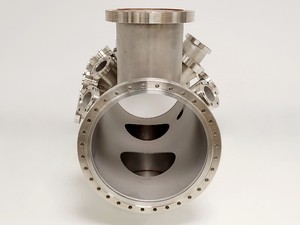 Thumbnail image of Stainless Steel UHV Vacuum Chamber with Multiple CF Ports