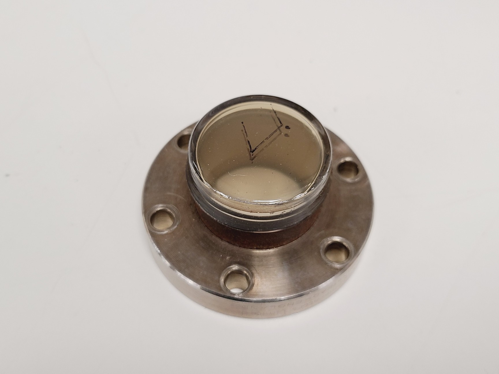 Image of Stainless Steel UHV Vacuum Chamber with Multiple CF Ports