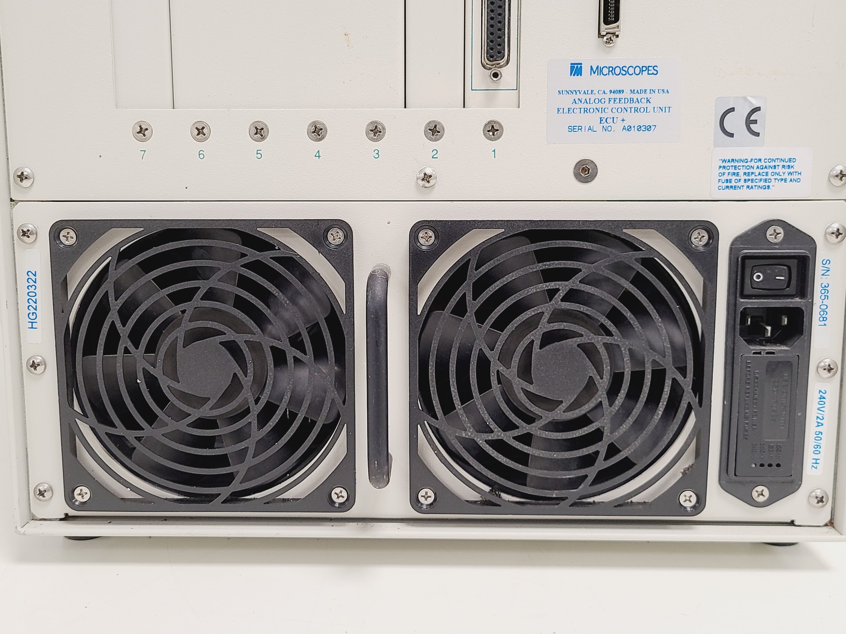 Image of Thermo Microscopes Analog Feedback Electronic Control Unit ECU +