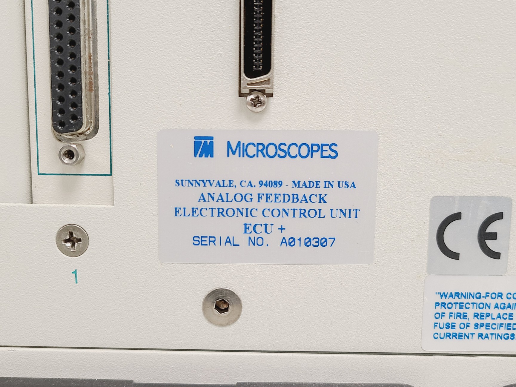Image of Thermo Microscopes Analog Feedback Electronic Control Unit ECU +