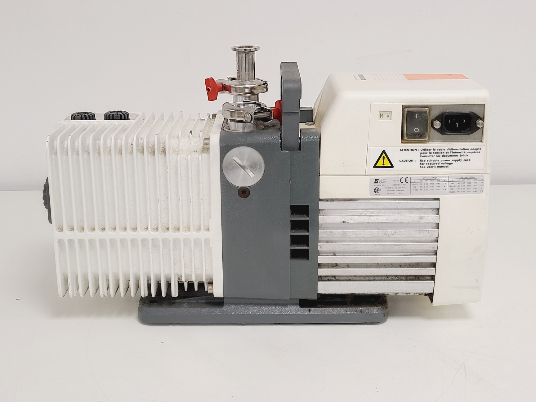 Image of Alcatel Pascal 2010i Rotary Vane Vacuum Pump