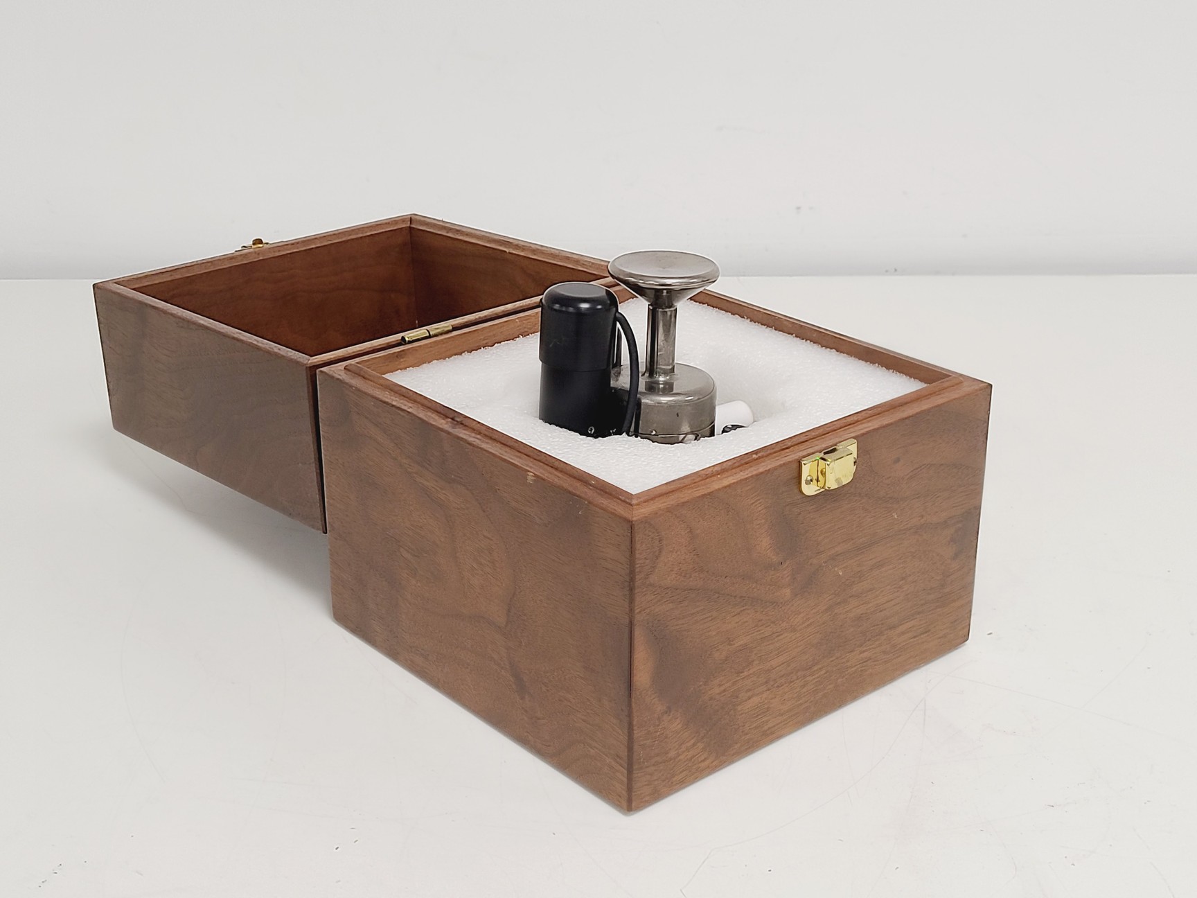 Image of TopoMetric Explorer Atomic Force Microscope (AFM) Scanner Unit w/ Wooden Box
