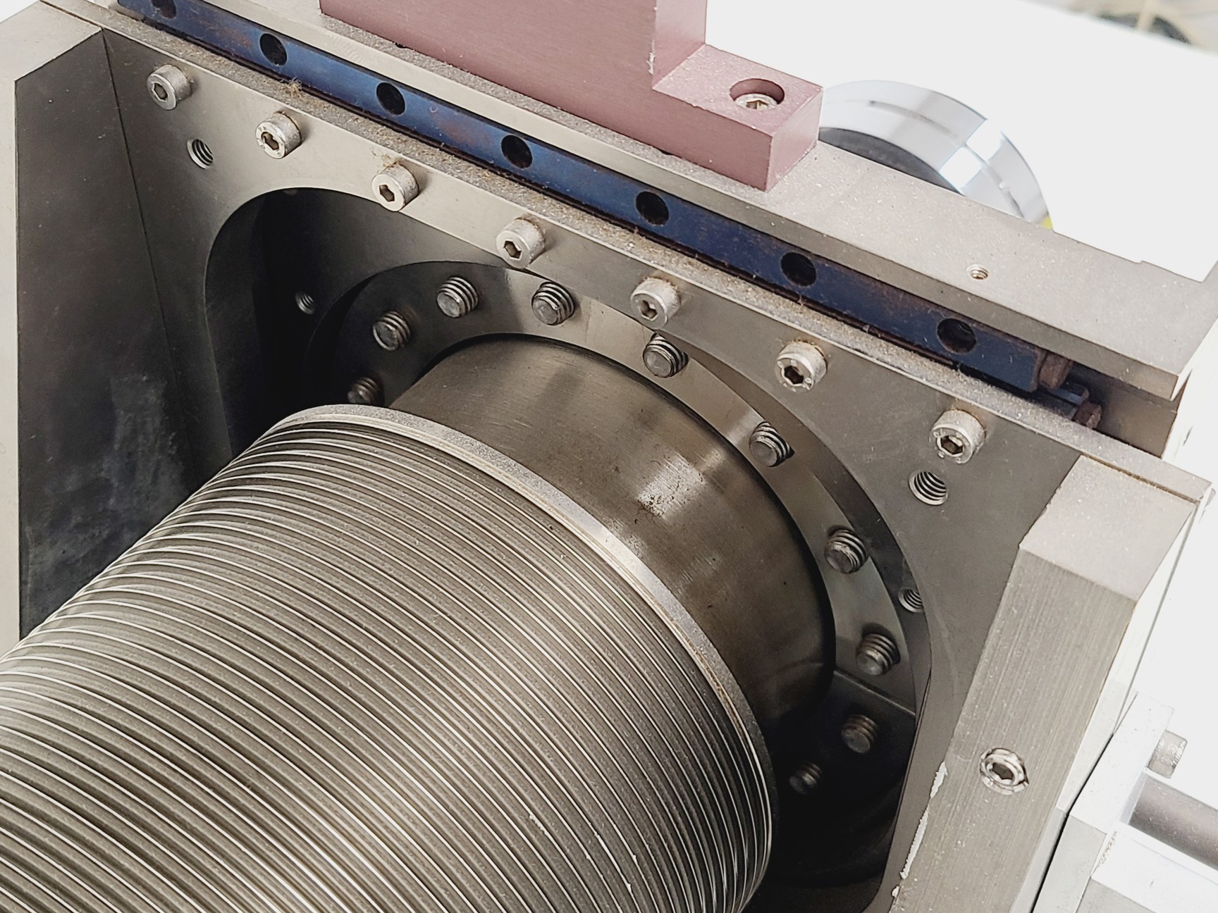 Image of MDC MFG Inc. Stainless Steel Substrate Stage w/ Stepper Motor