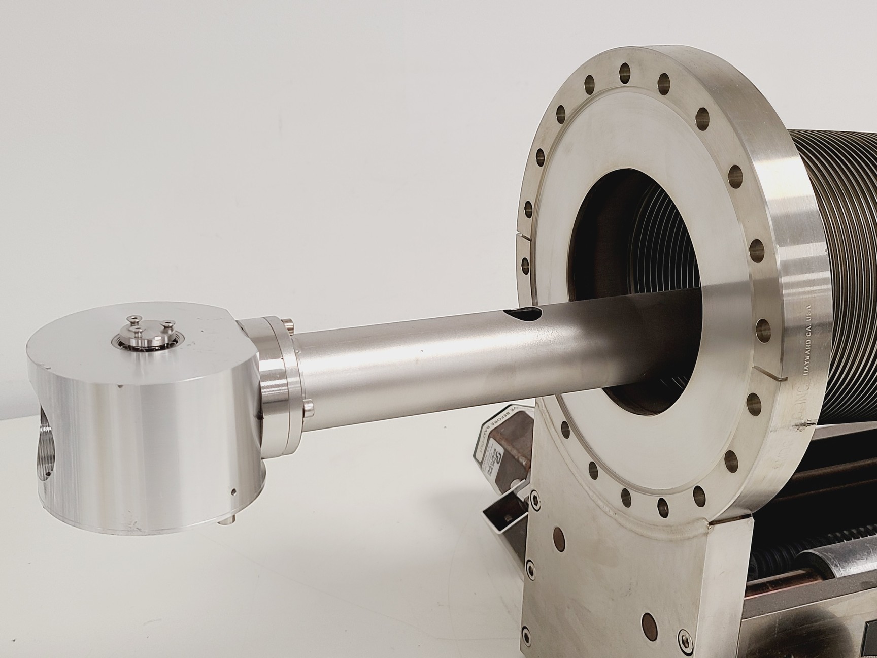 Image of MDC MFG Inc. Stainless Steel Substrate Stage w/ Stepper Motor