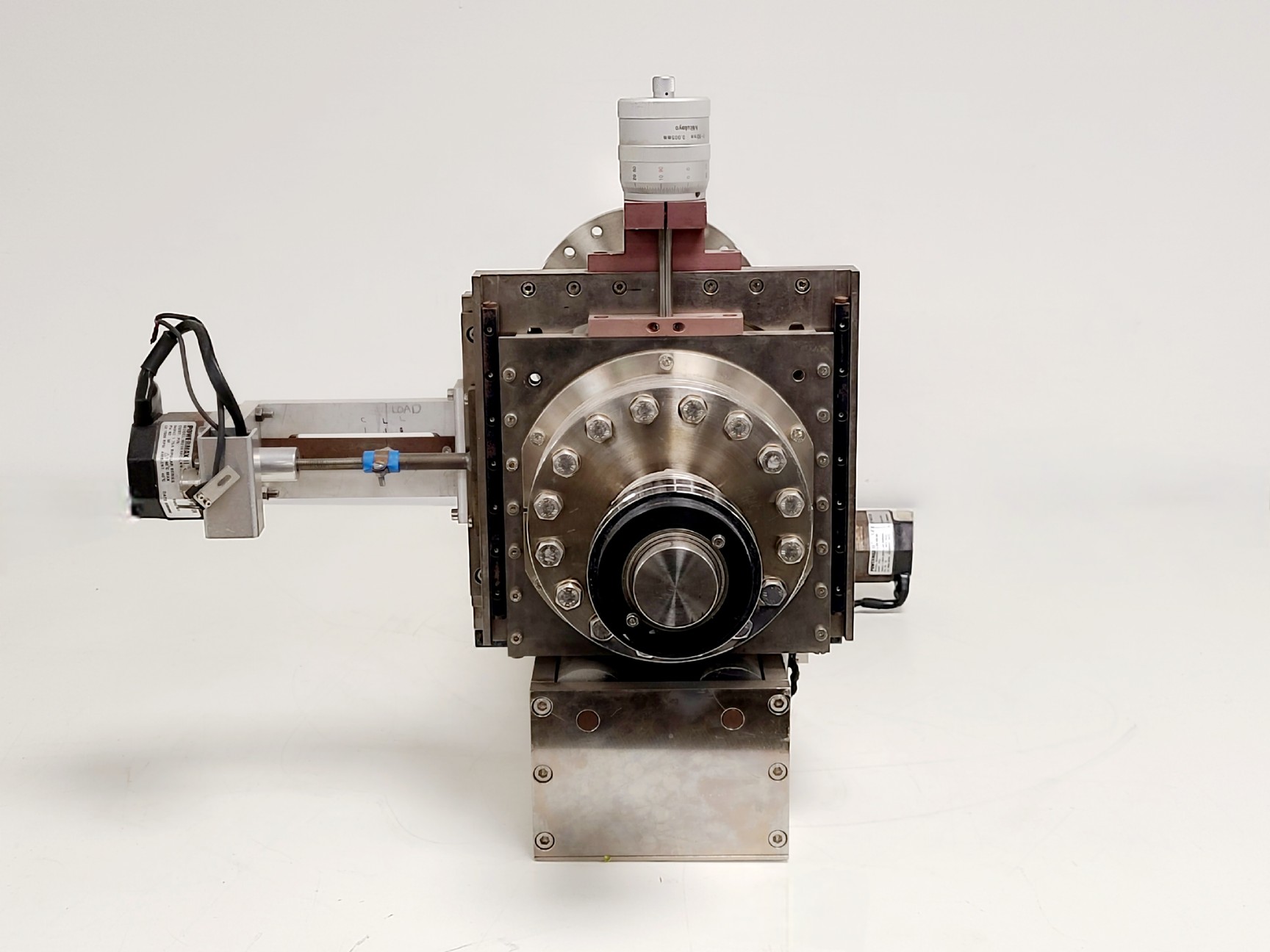 Image of MDC MFG Inc. Stainless Steel Substrate Stage w/ Stepper Motor