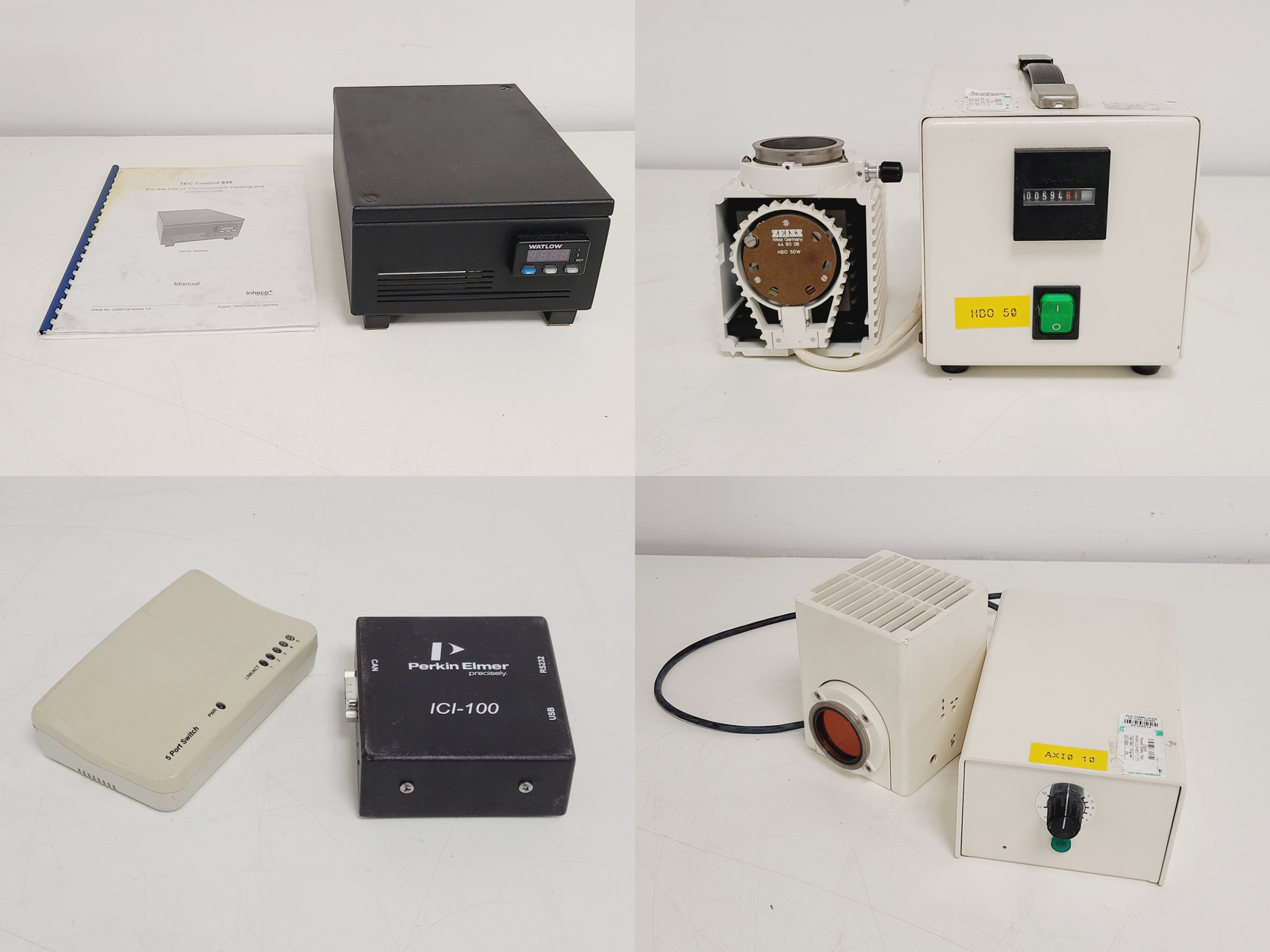 Image of Job Lot of Mixed Benchtop Lab Equipment - Grant, Braun, Jenway, ELGA