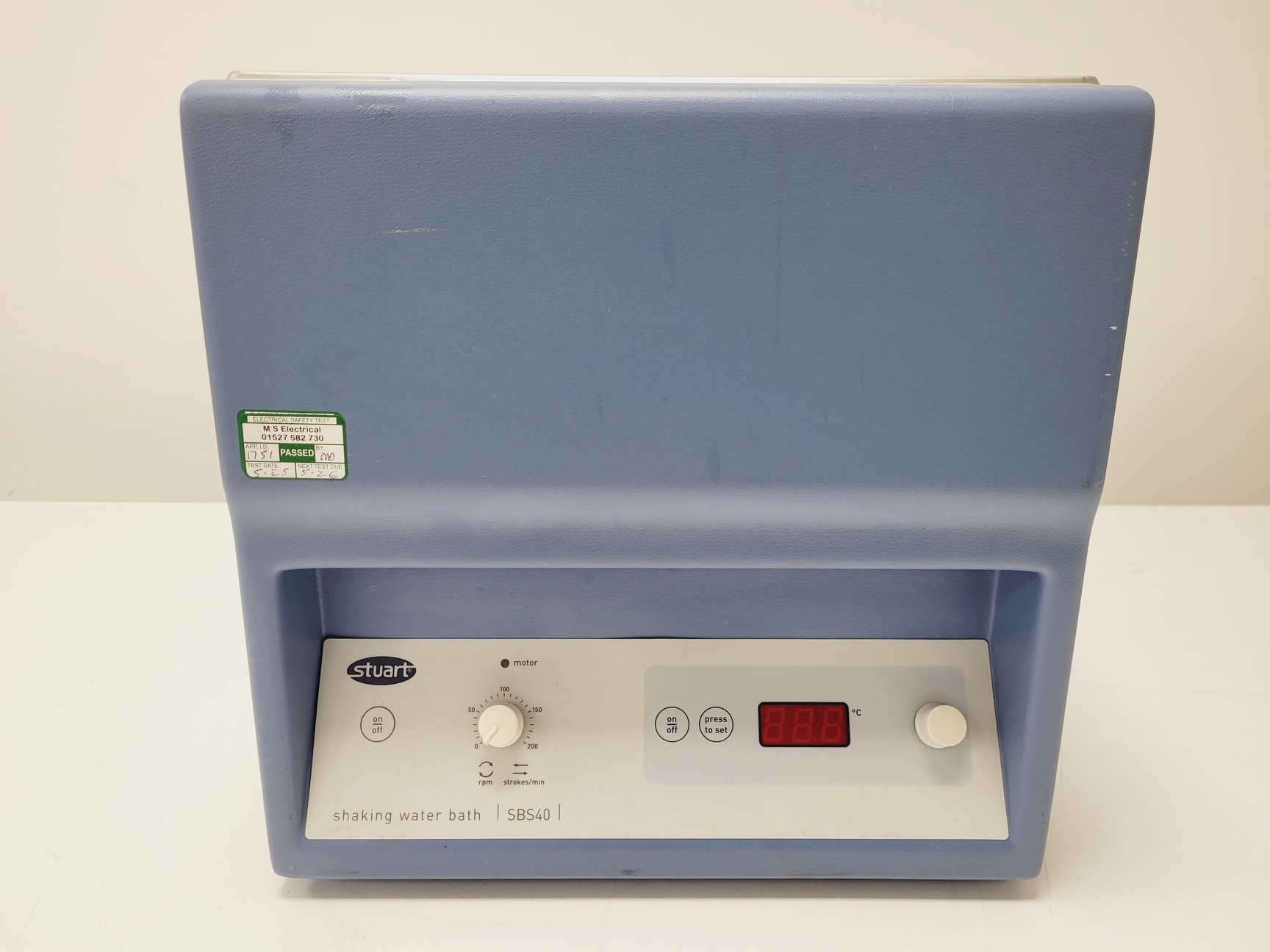 Image of Stuart SBS40 Shaking Water Bath Lab