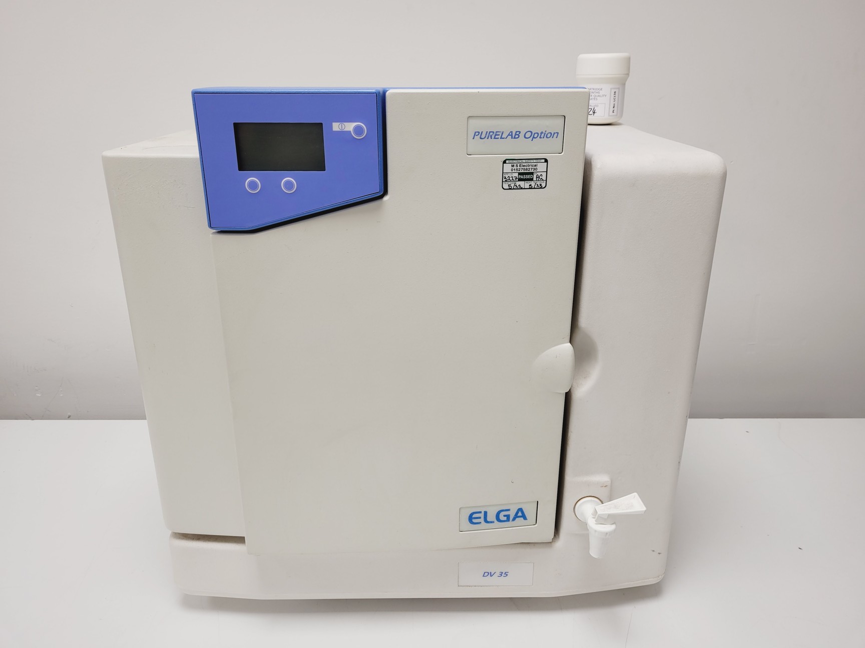 Image of ELGA PURELAB Option-S 7 Water Purifier System & DV 35 Reservoir