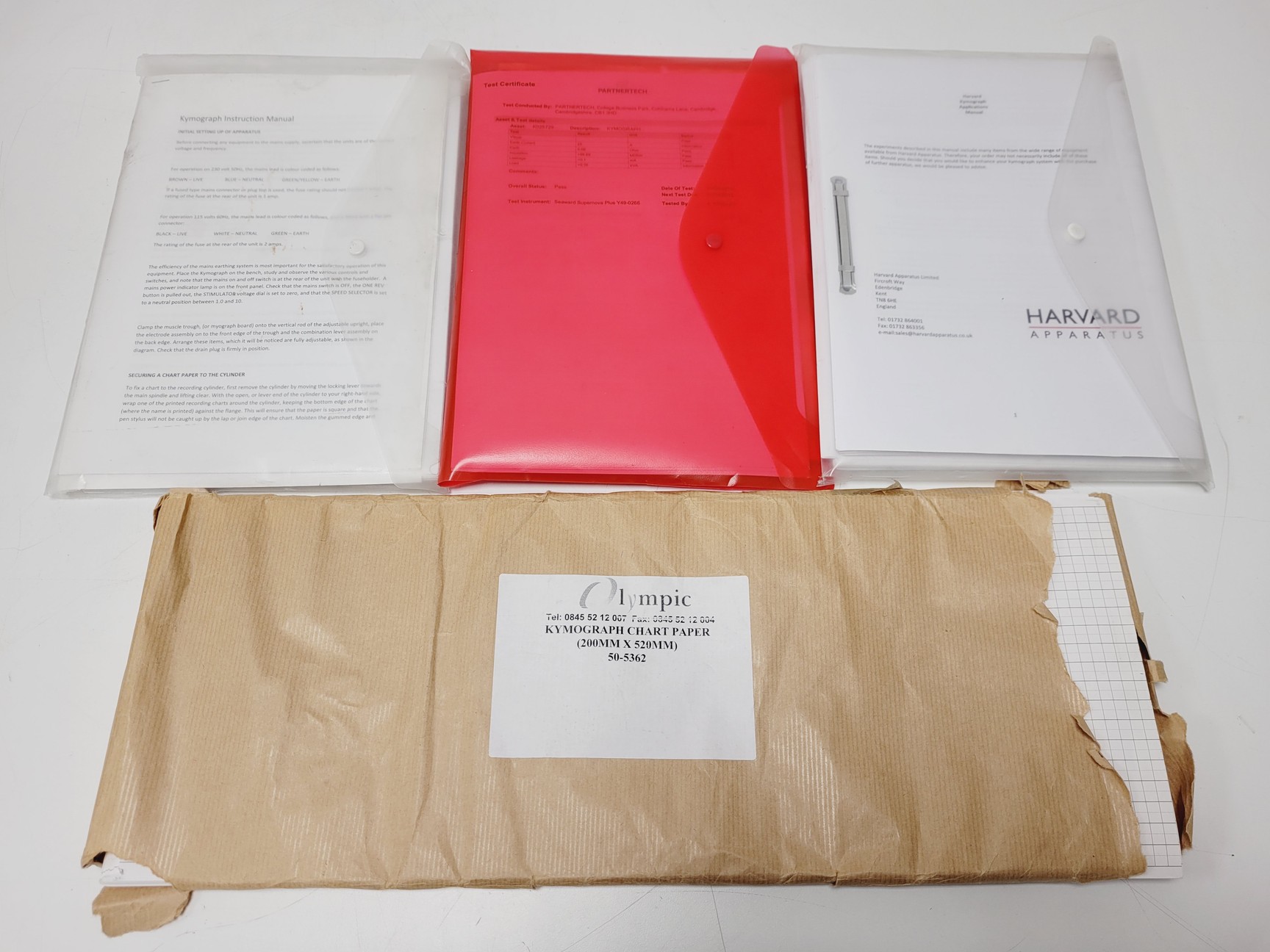 Image of Job Lot of 8x Harvard Spirometers, 9x Kymographs & Accessories