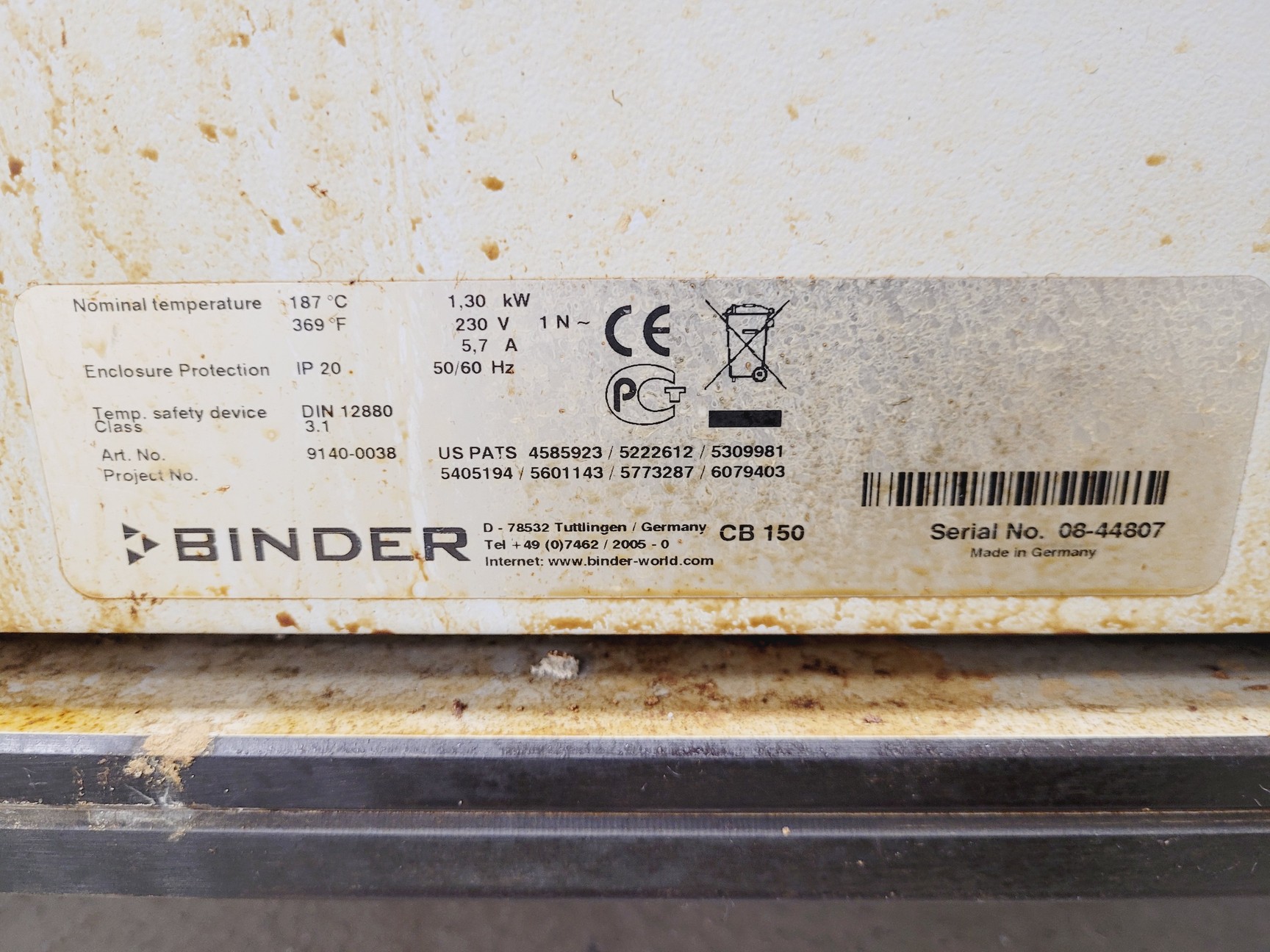 Image of Binder CB 150 Floorstanding Incubator