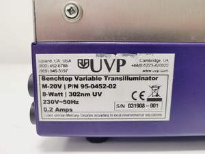 Thumbnail image of UVP PhotoDoc-It Imaging System & Benchtop UV Transilluminator