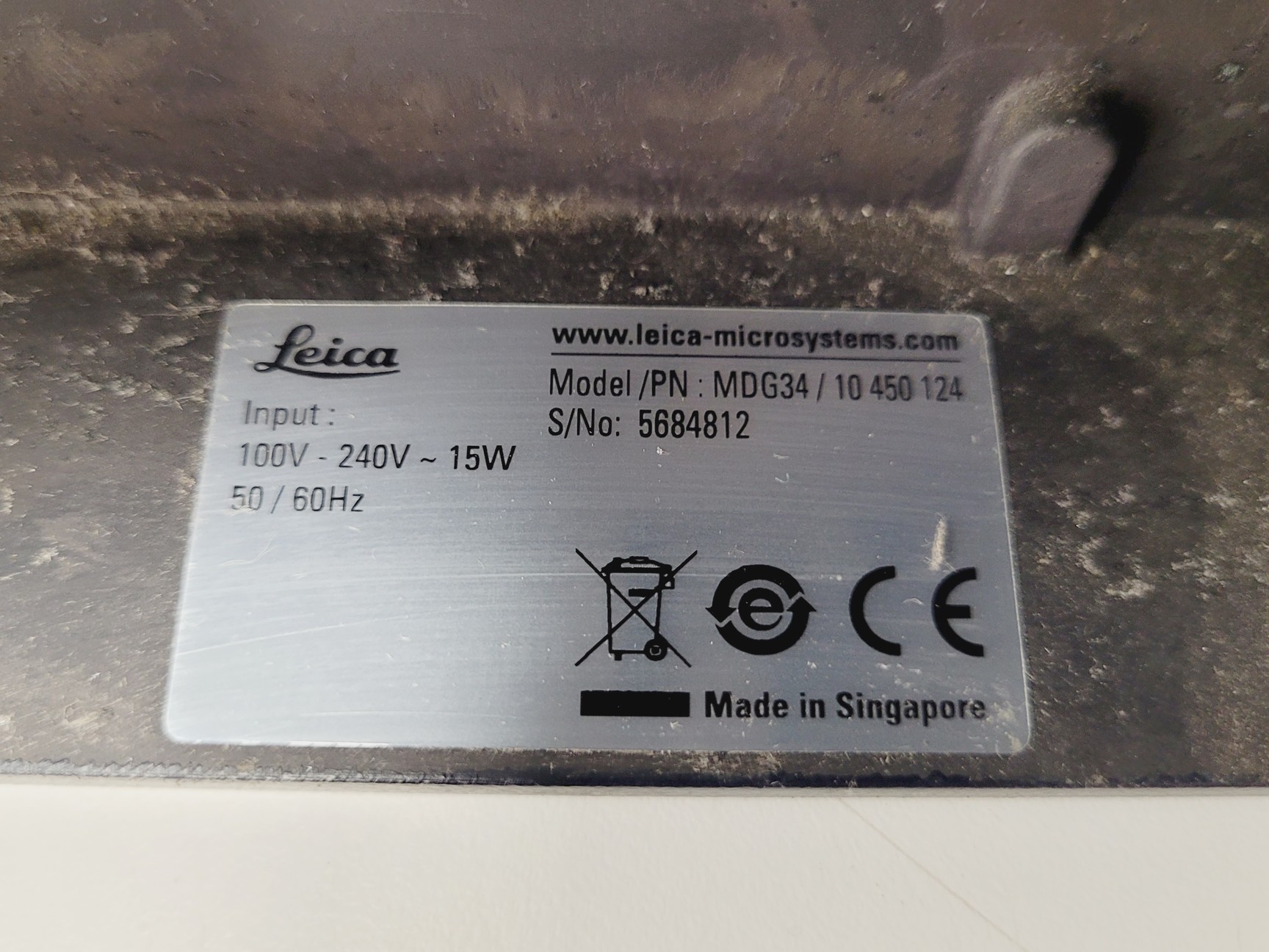 Image of Leica M60 Stereo Microscope, CLS 150 X Light Source, & MPS 60 Interface Panel